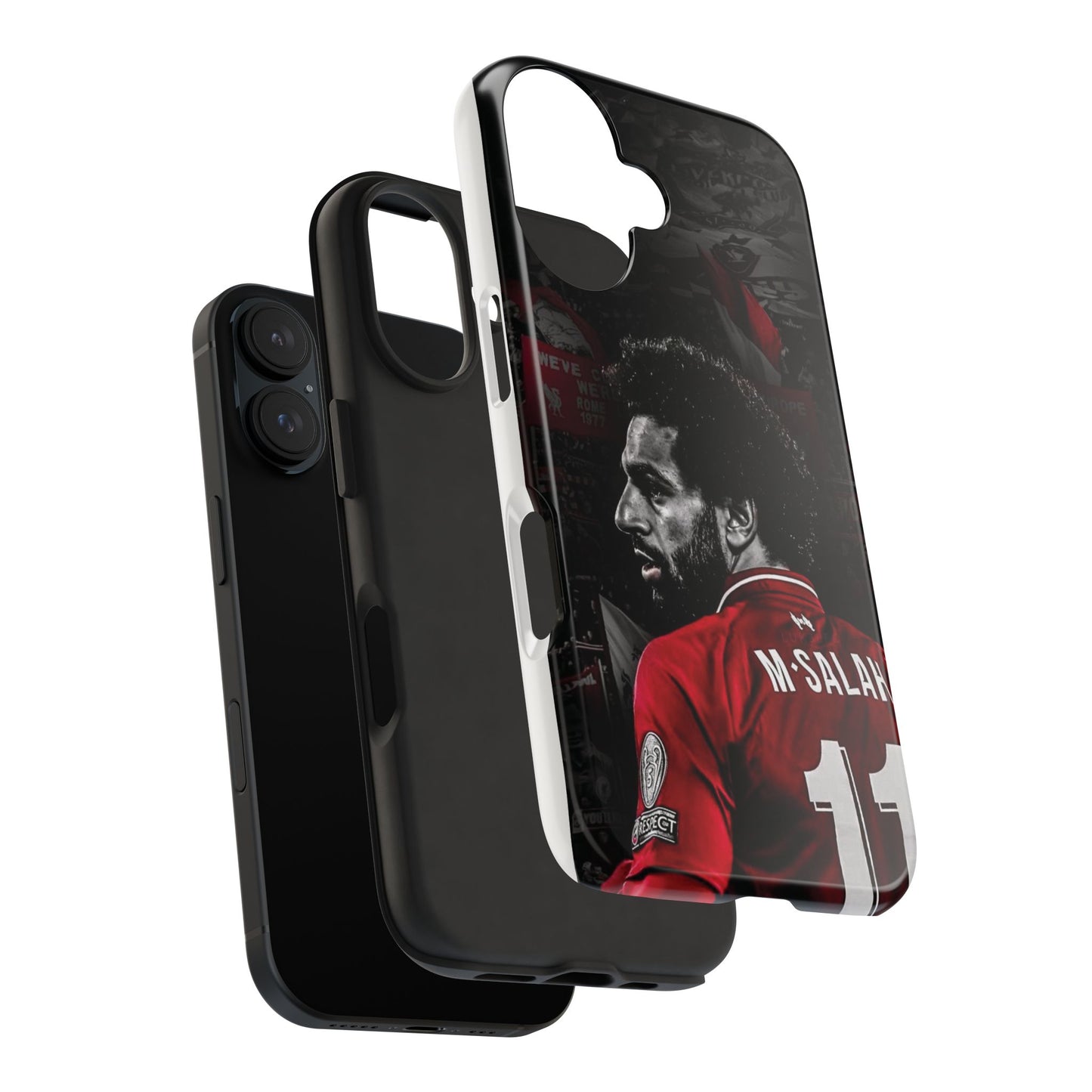 M'Salah Tough Phone Case - Durable Soccer Design for Fans