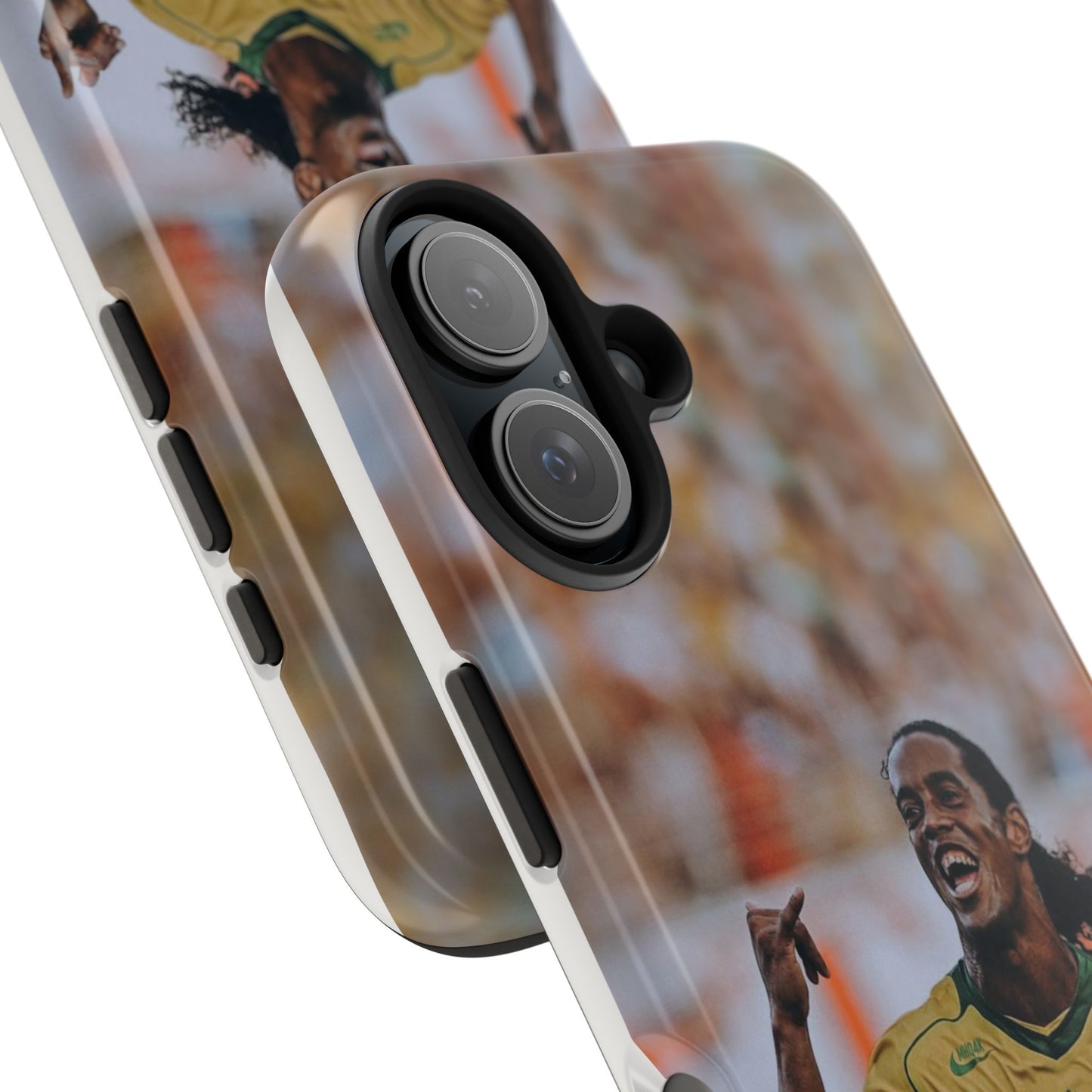 Ronaldinho Soccer Fan Tough Phone Cases - Celebration Design