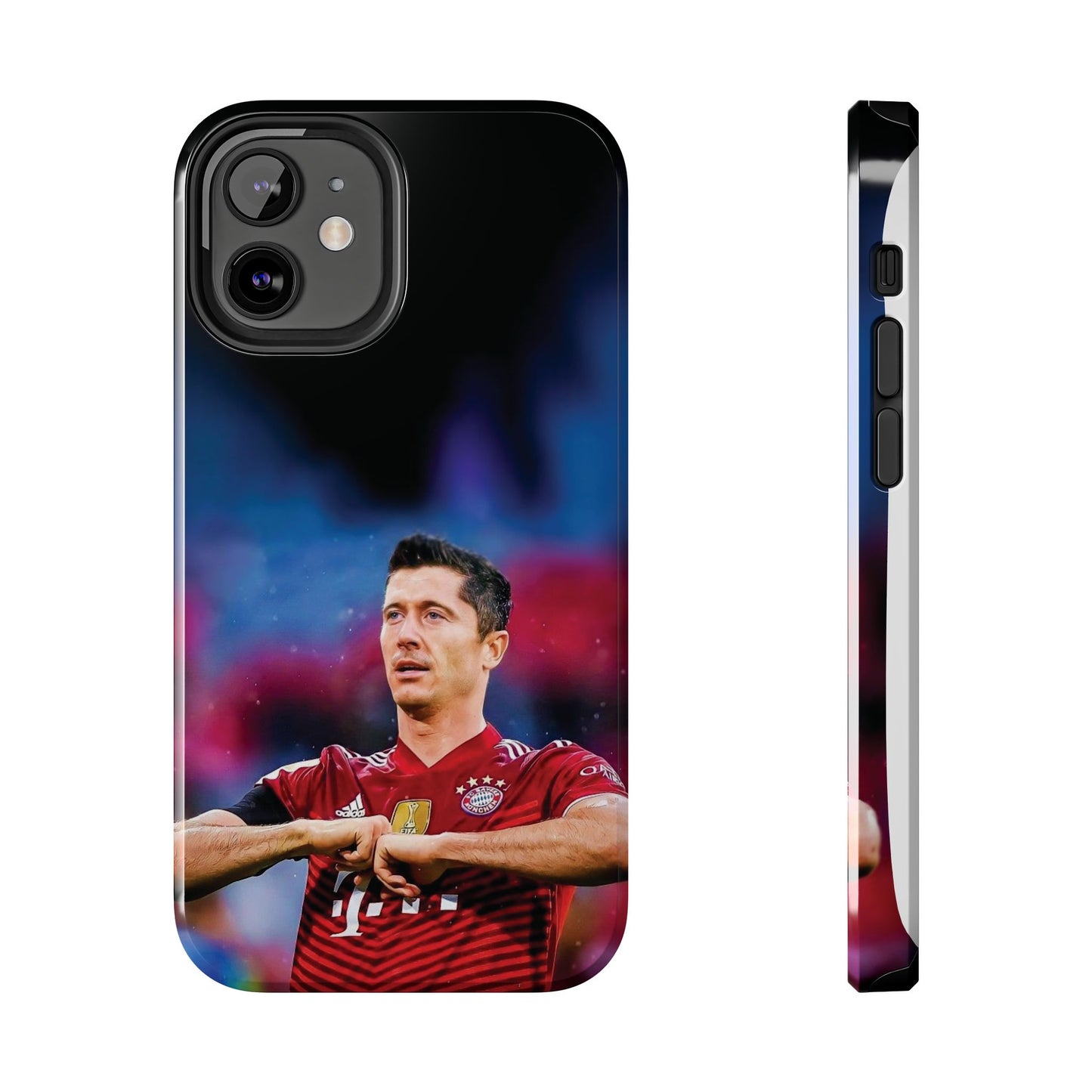 Robert Lewandowski Soccer Tough Phone Cases - Featuring Legendary Player Design