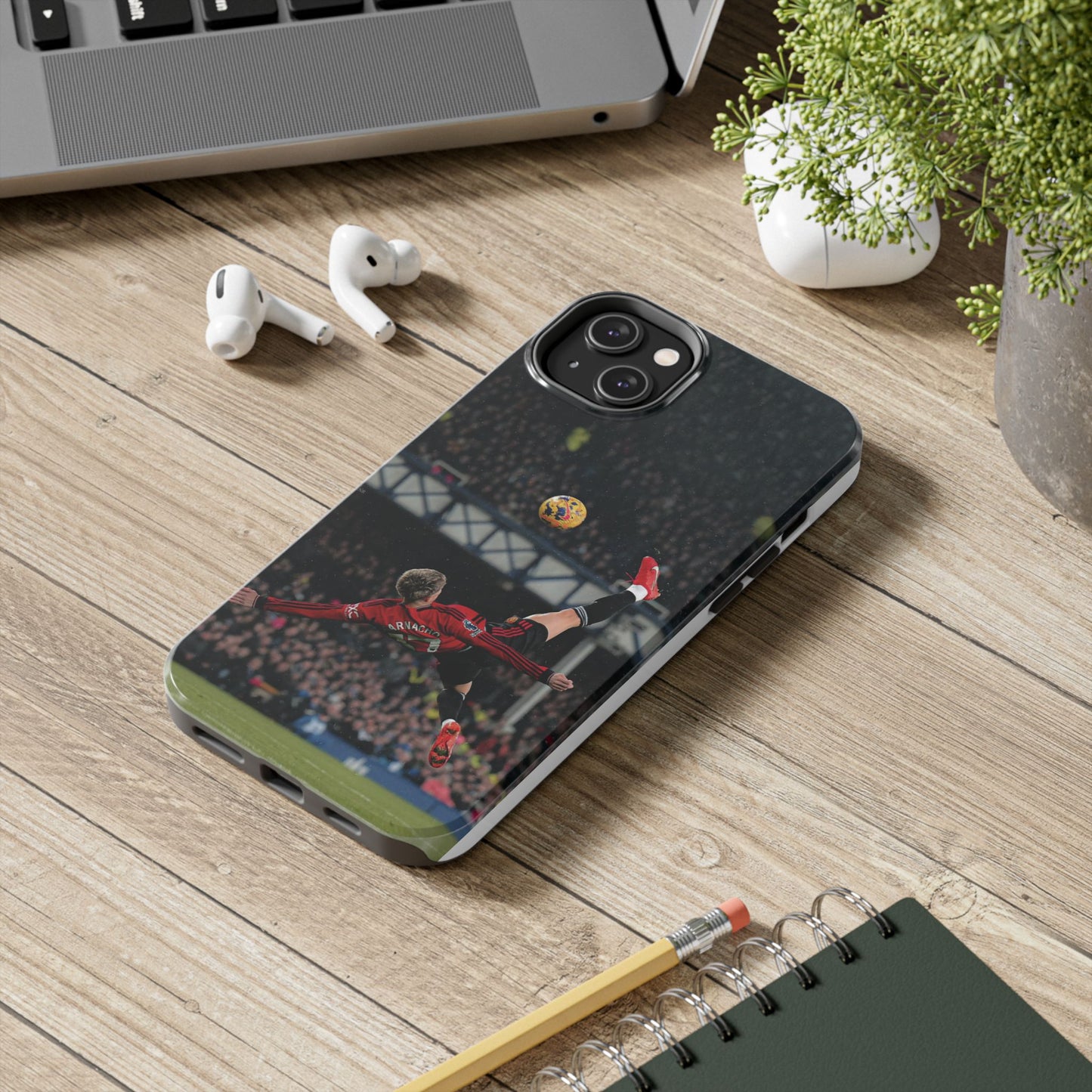 Alejandro Garnacho Soccer Action Tough Phone Cases - Durable and Stylish Protection for Sports Fans
