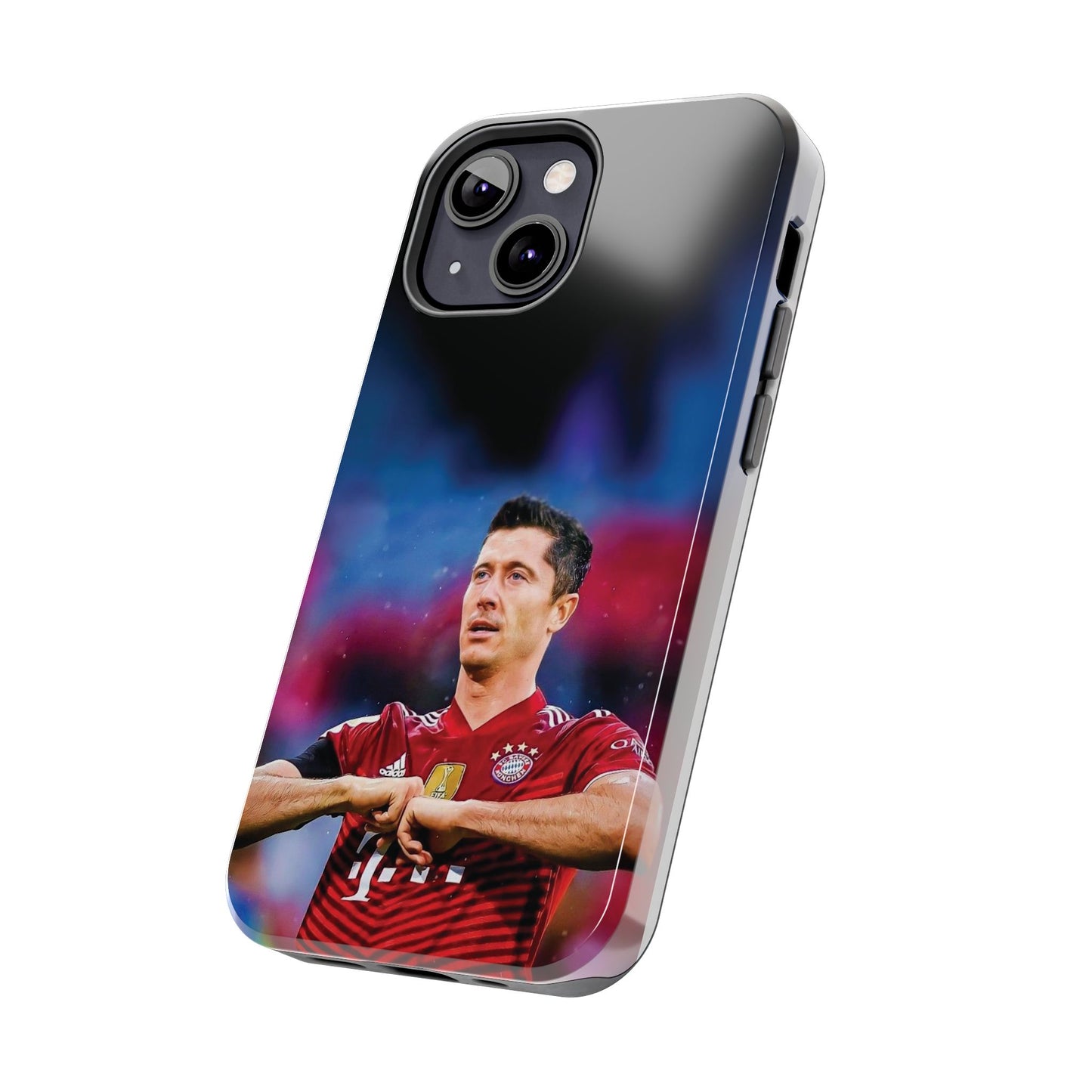 Robert Lewandowski Soccer Tough Phone Cases - Featuring Legendary Player Design