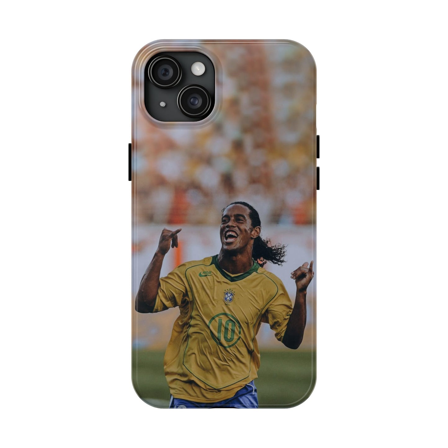 Ronaldinho Soccer Fan Tough Phone Cases - Celebration Design