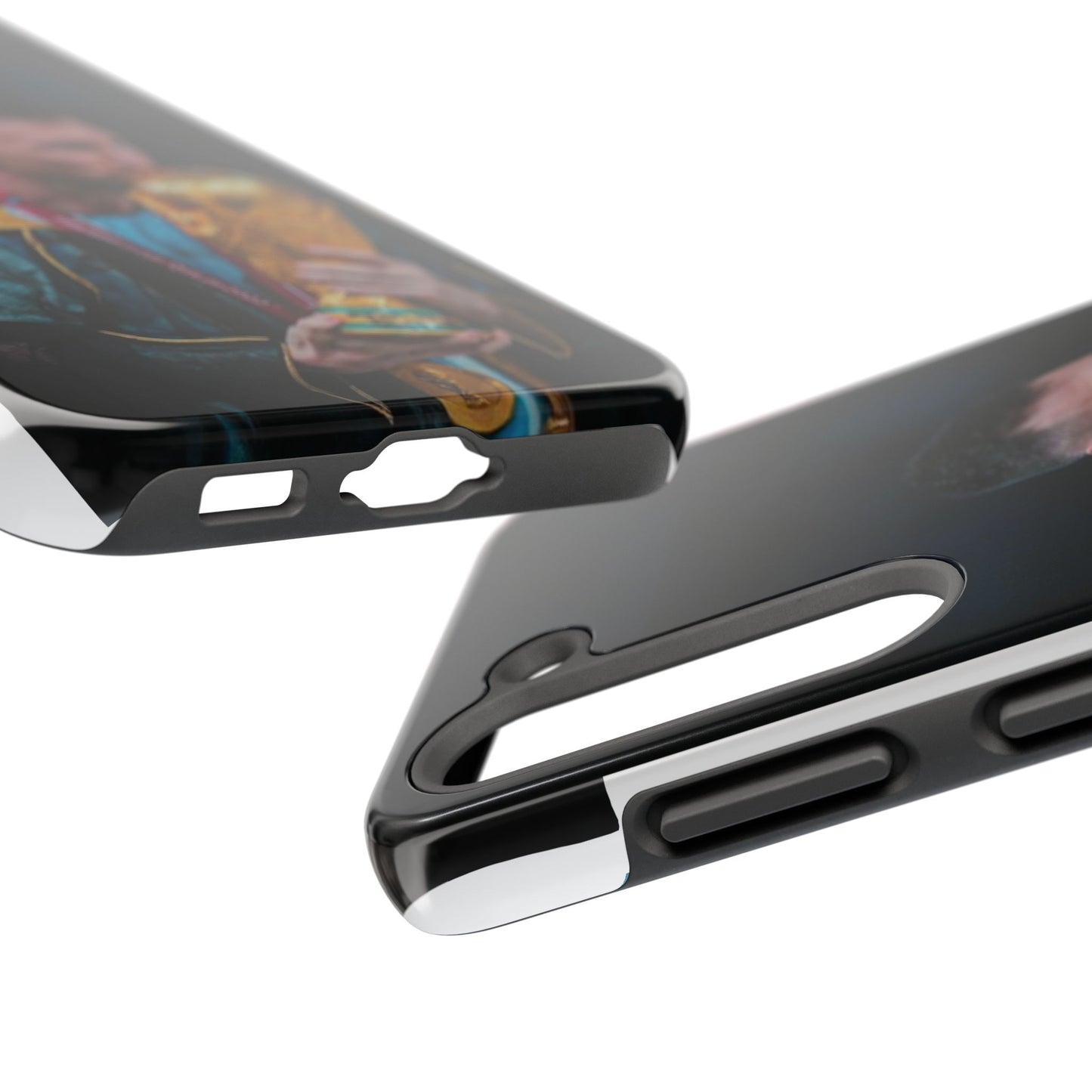 Messi World Cup Champion Tough Phone Case - Messi Trophy Design