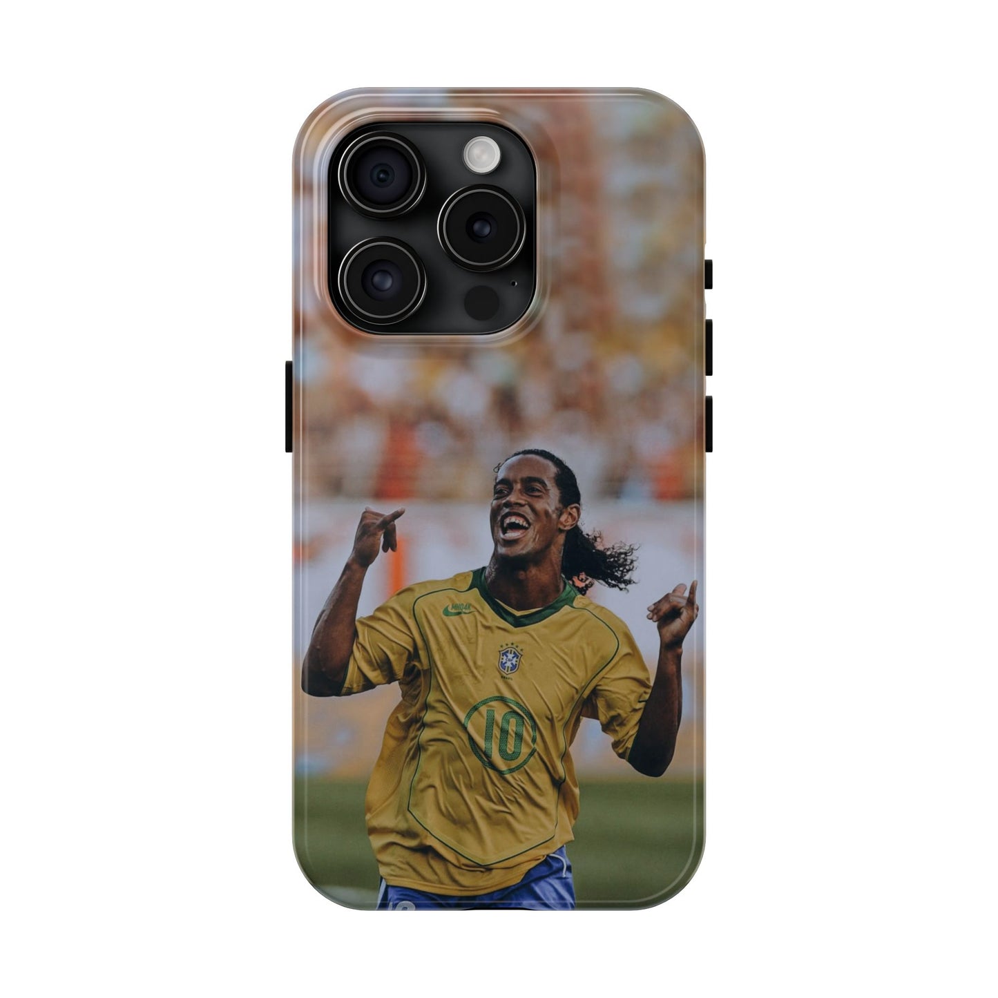Ronaldinho Soccer Fan Tough Phone Cases - Celebration Design