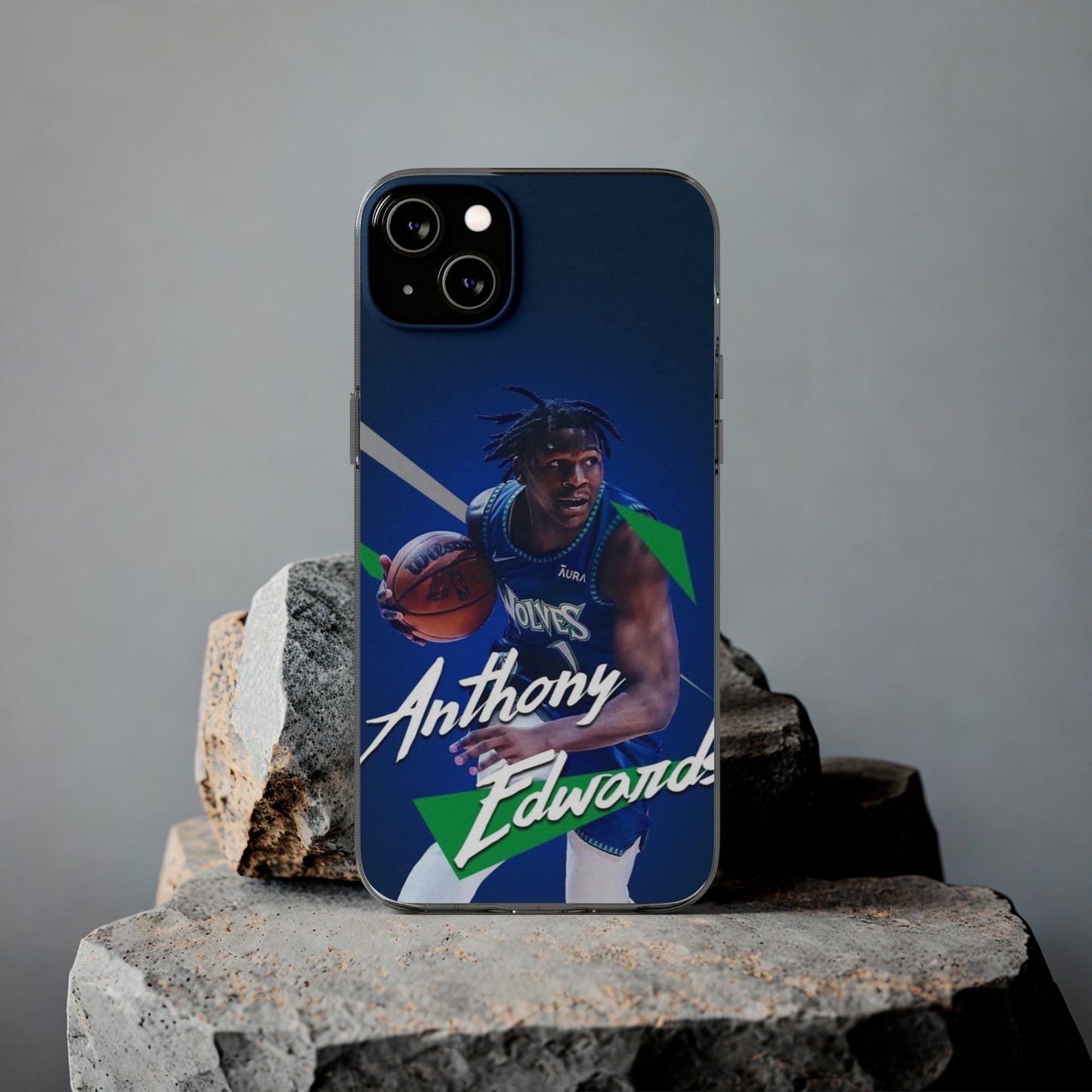 Anthony Edwards Soft Phone Case - Basketball Fan Accessory