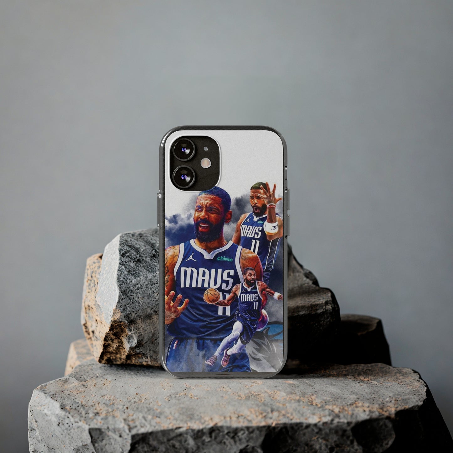 Kyrie Ivring Soft Phone Case with Basketball Theme - Perfect for Sports Fans