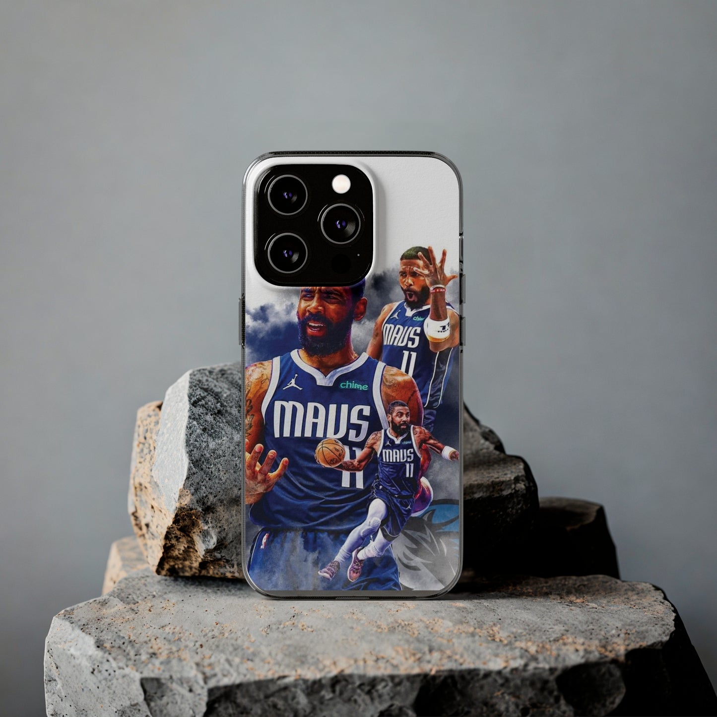 Kyrie Ivring Soft Phone Case with Basketball Theme - Perfect for Sports Fans