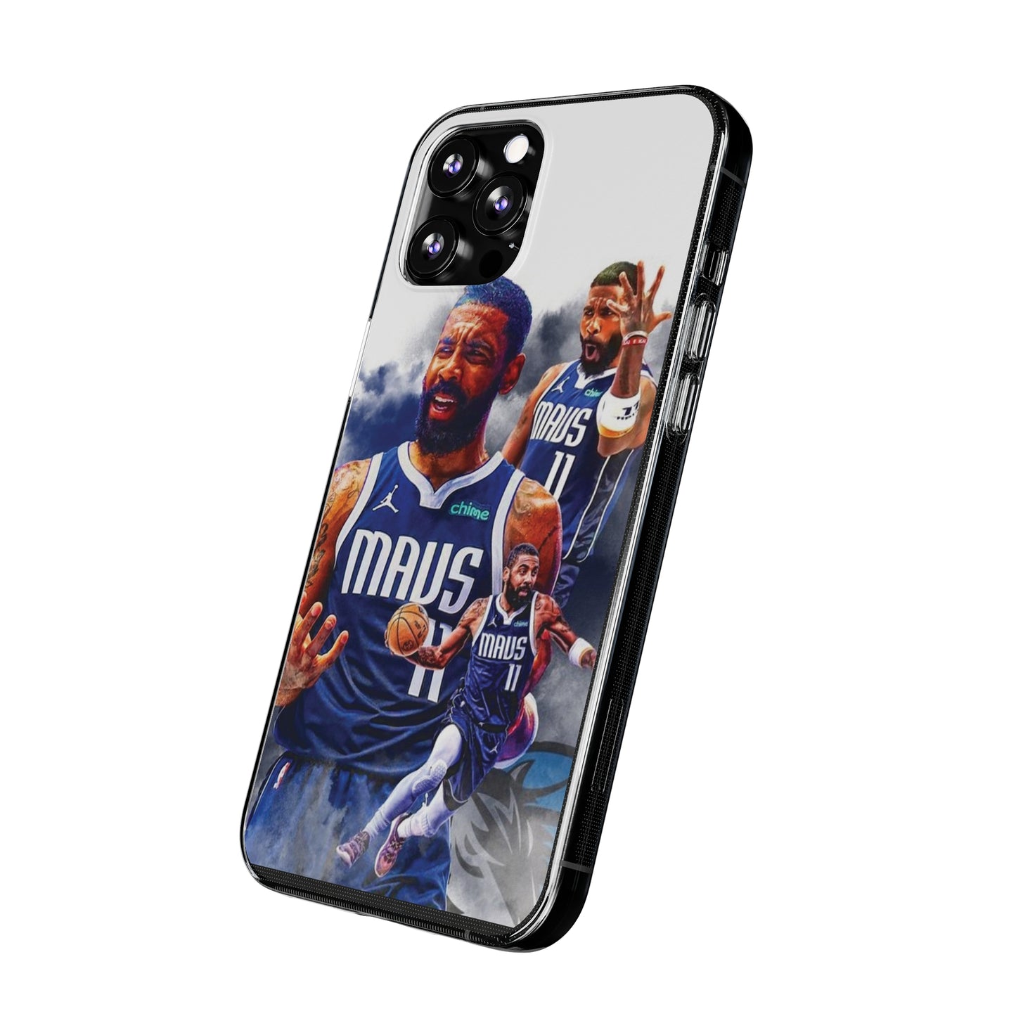 Kyrie Ivring Soft Phone Case with Basketball Theme - Perfect for Sports Fans