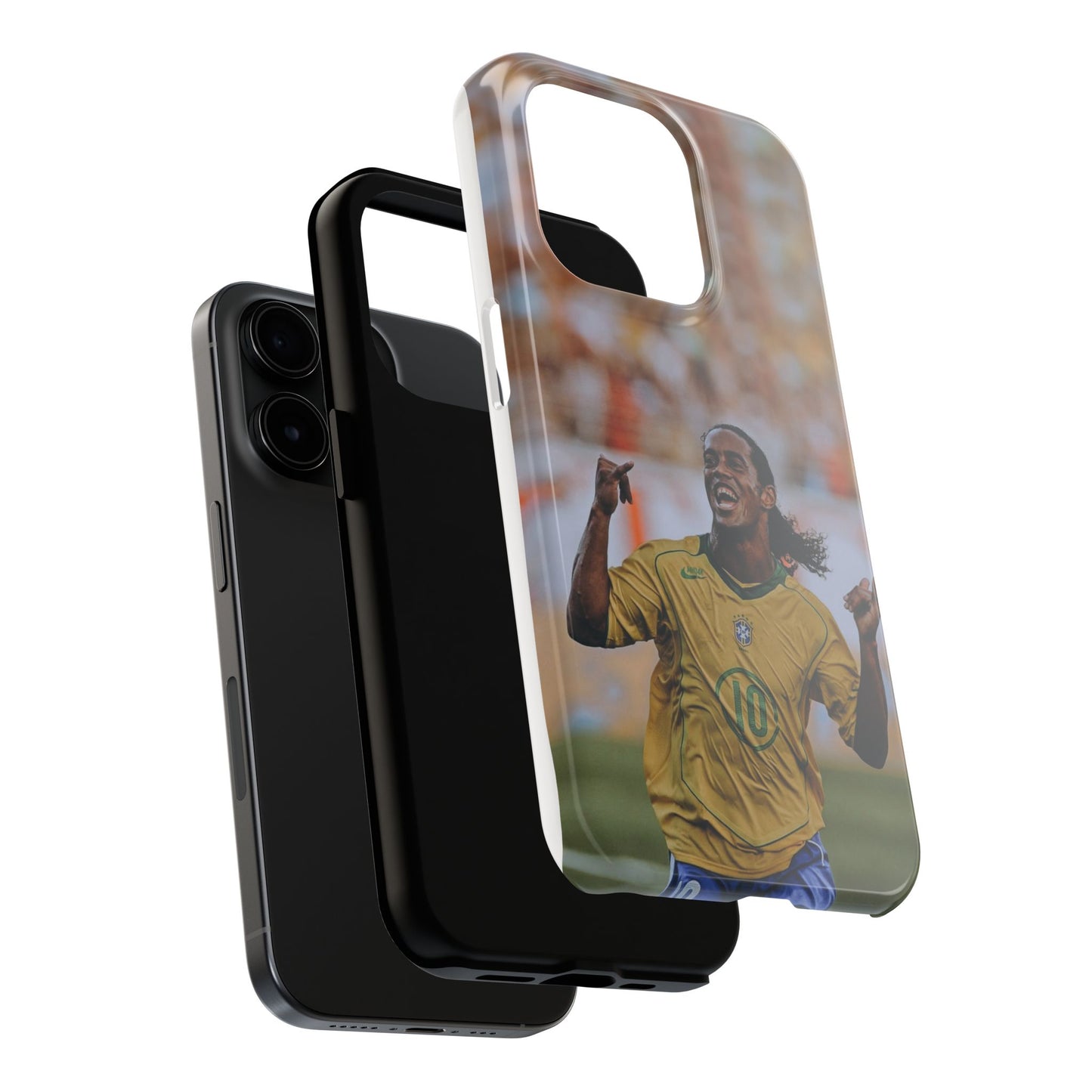Ronaldinho Soccer Fan Tough Phone Cases - Celebration Design