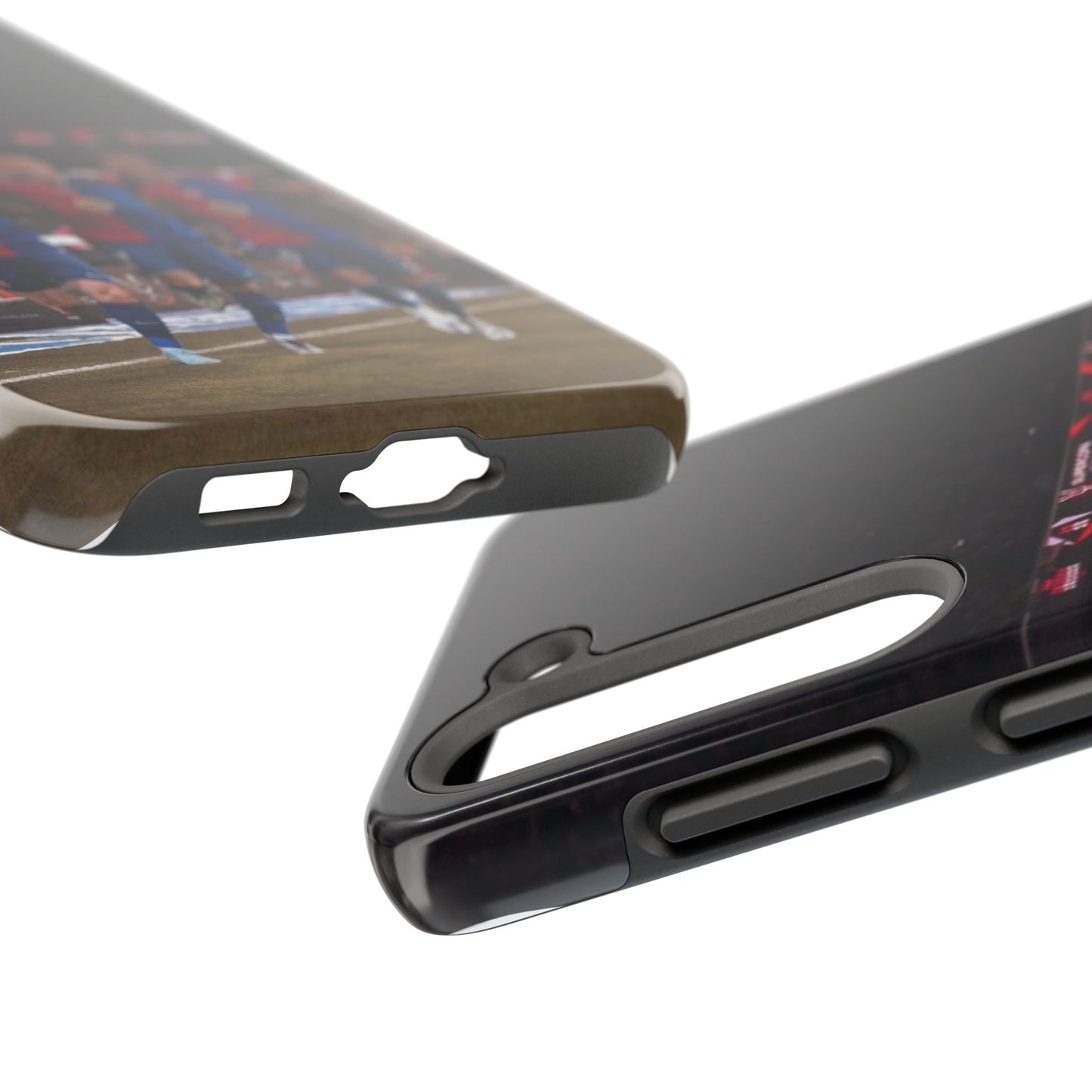 Lewandowski, Raphinha, Lamine Yamal Soccer Team Tough Phone Case - Durable Protection for Fans!