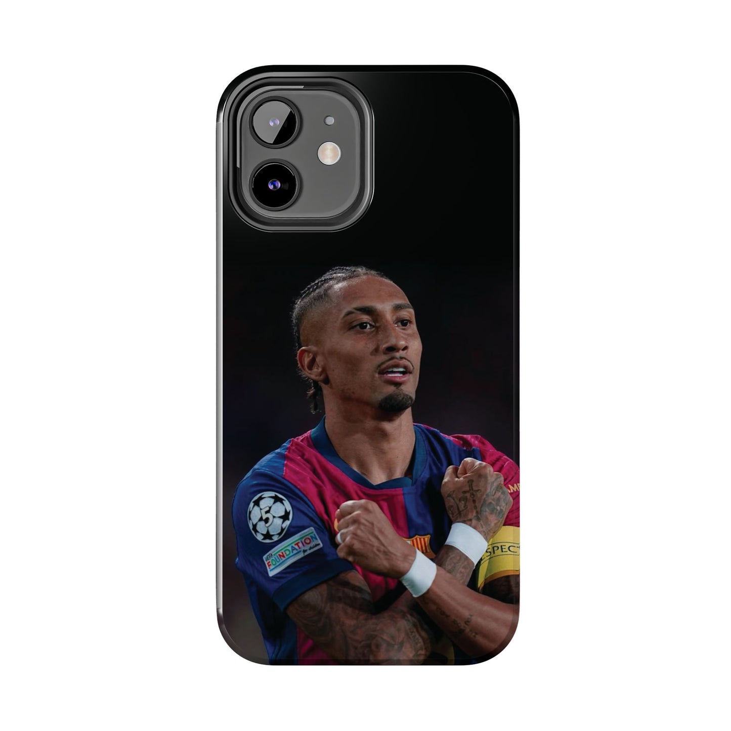 Raphinha Soccer Fan Tough Phone Case - Durable Protection with Star Player Design