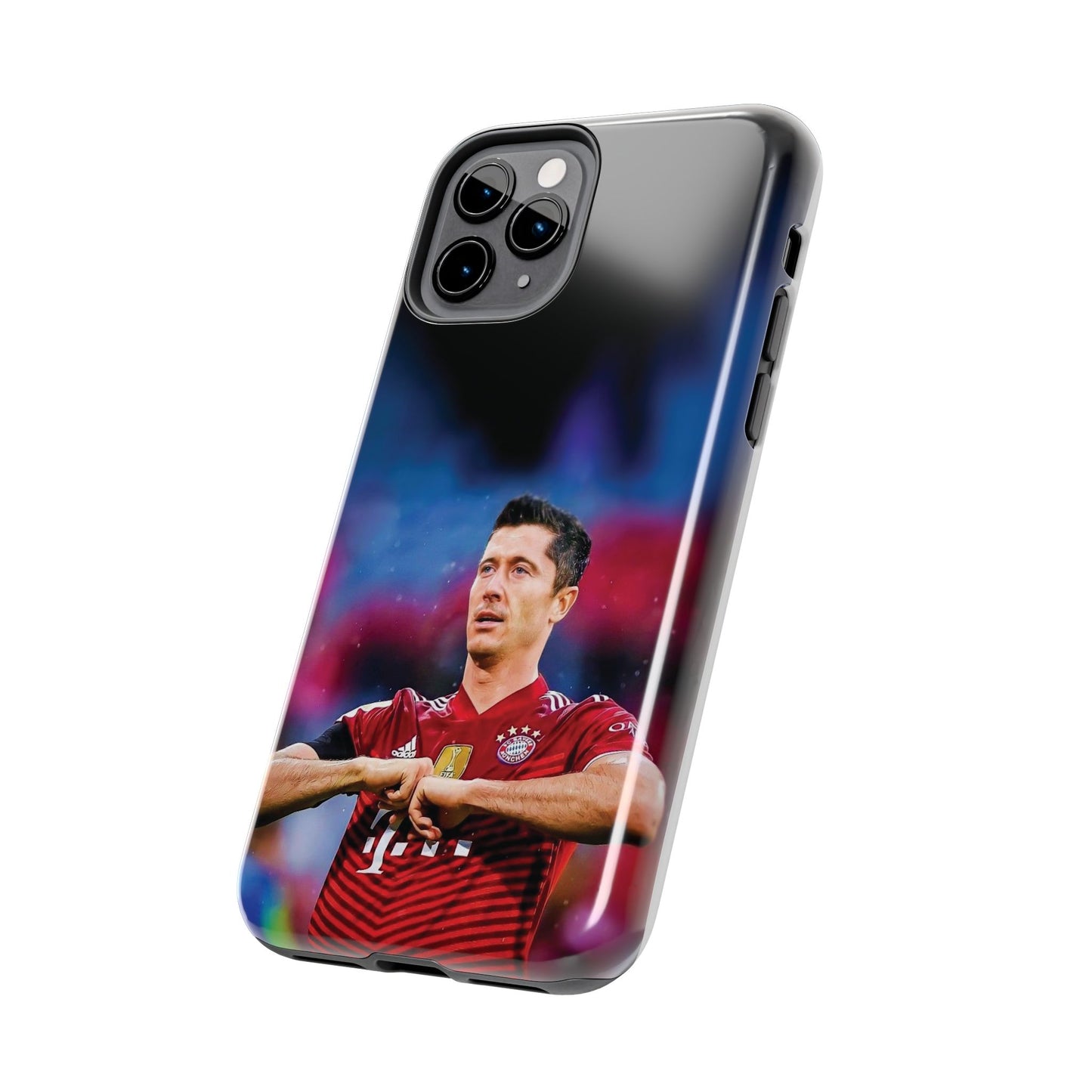 Robert Lewandowski Soccer Tough Phone Cases - Featuring Legendary Player Design