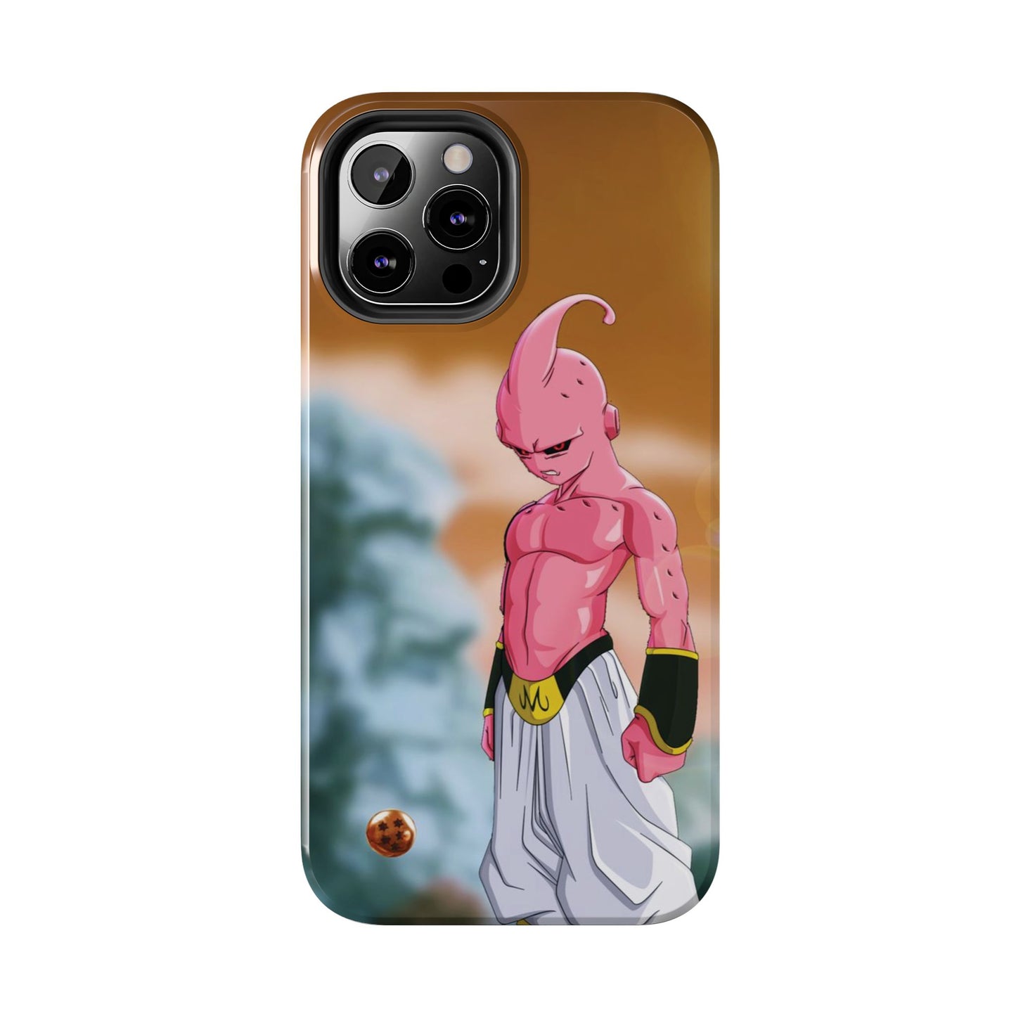 Majin Buu Fierce Dragon Ball Tough Phone Case - Majin Buu Design