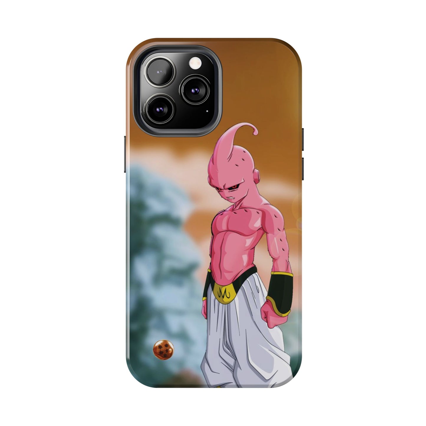 Majin Buu Fierce Dragon Ball Tough Phone Case - Majin Buu Design