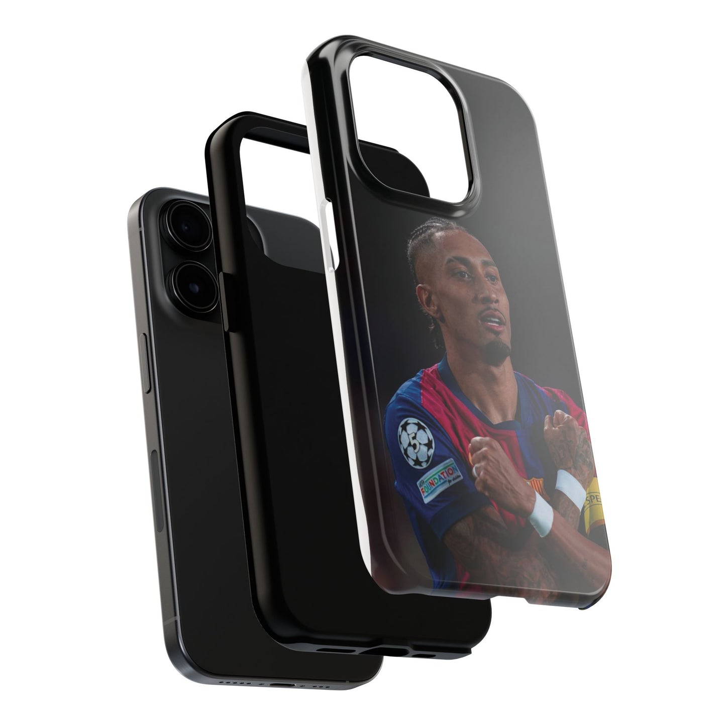 Raphinha Soccer Fan Tough Phone Case - Durable Protection with Star Player Design
