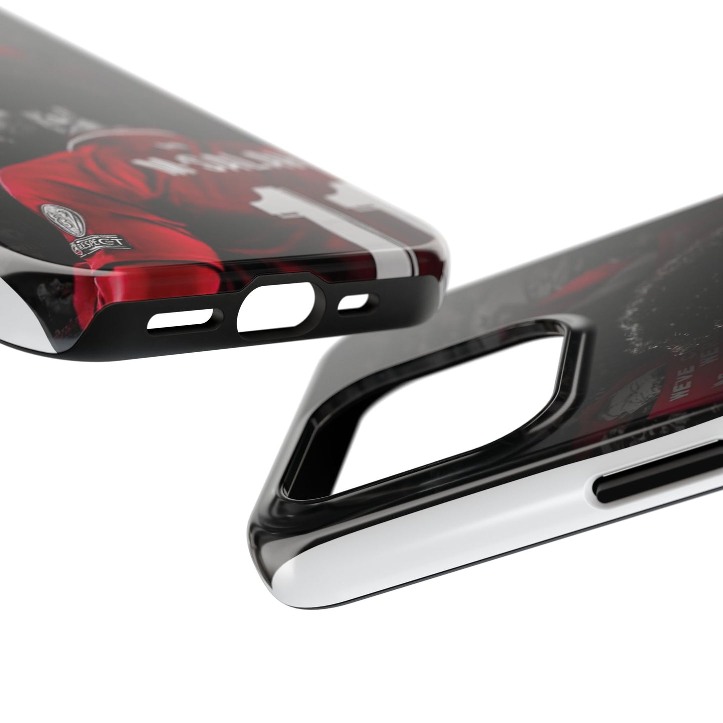 M'Salah Tough Phone Case - Durable Soccer Design for Fans