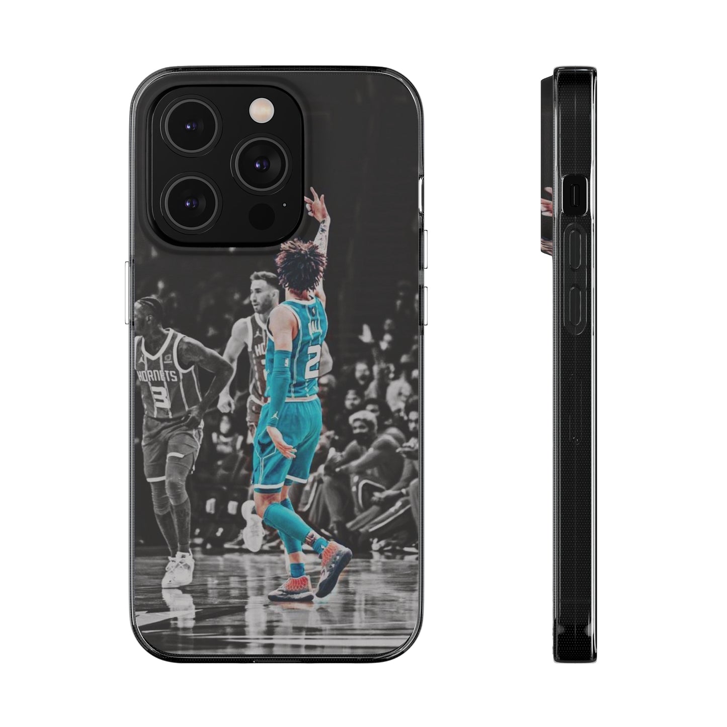 LaMelo Ball Sporty Soft Phone Case with Dynamic Player Design