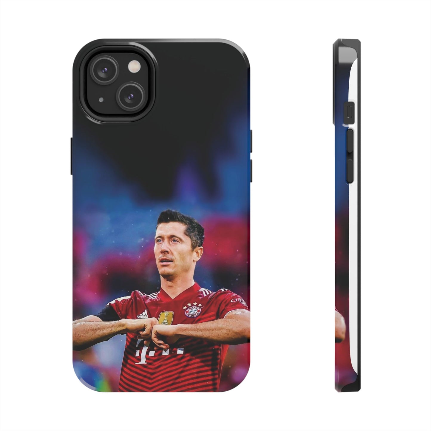 Robert Lewandowski Soccer Tough Phone Cases - Featuring Legendary Player Design
