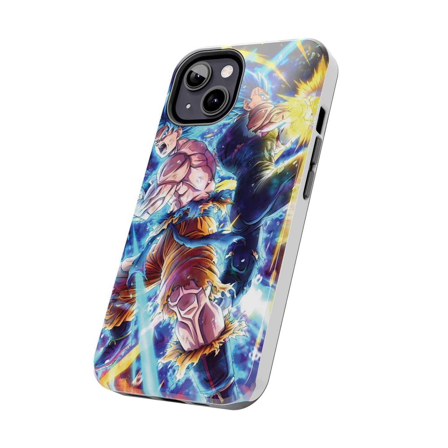 Goku Vegeta Dragon Ball Super Tough Phone Case - Vibrant Anime Character Design