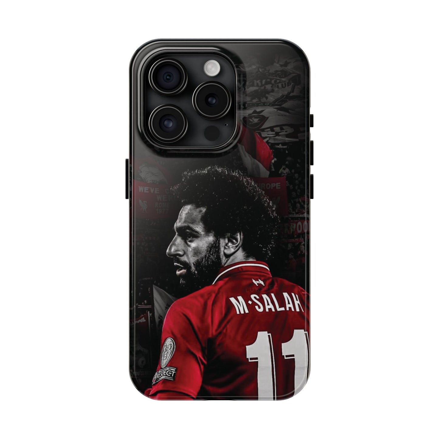 M'Salah Tough Phone Case - Durable Soccer Design for Fans