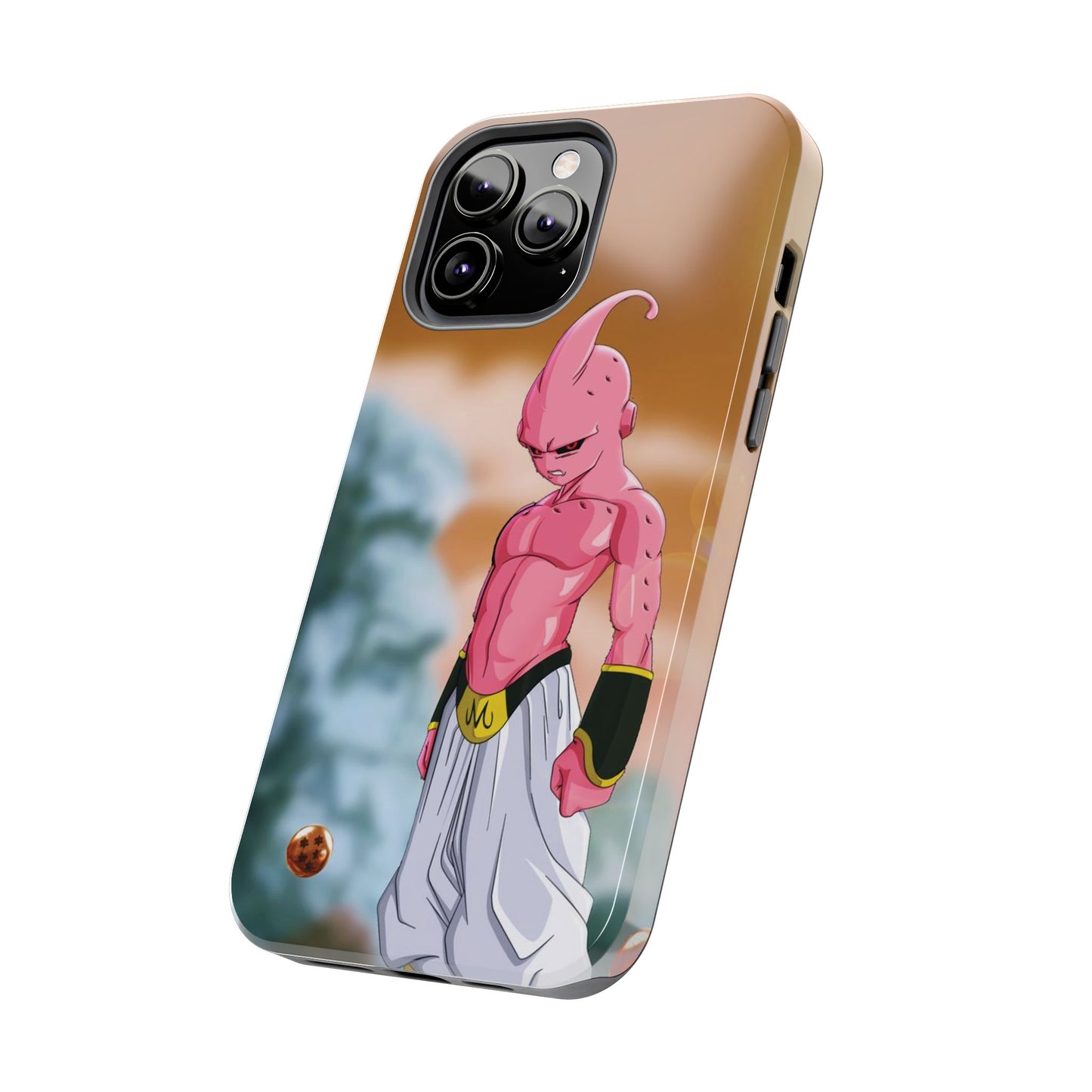 Majin Buu Fierce Dragon Ball Tough Phone Case - Majin Buu Design