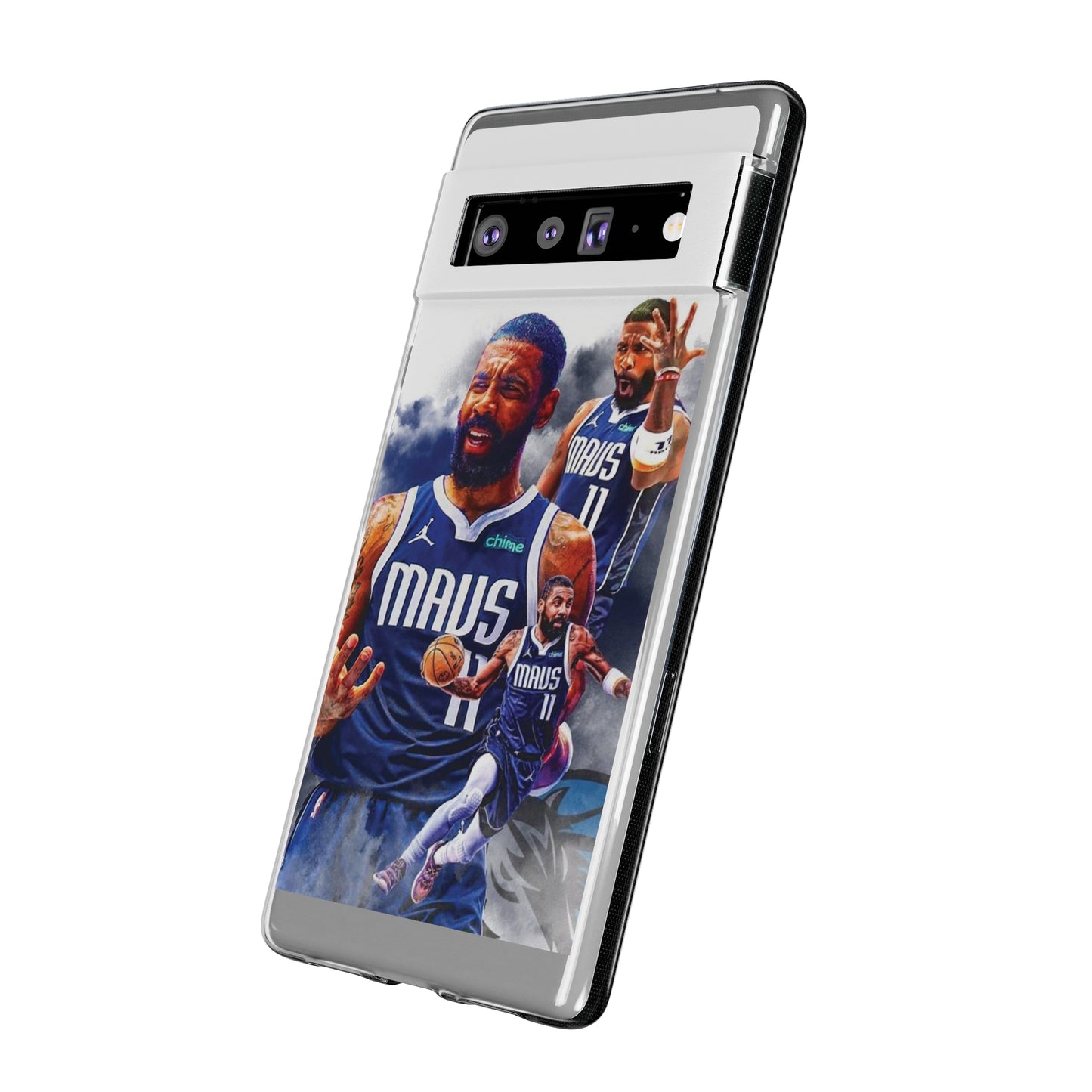 Kyrie Ivring Soft Phone Case with Basketball Theme - Perfect for Sports Fans