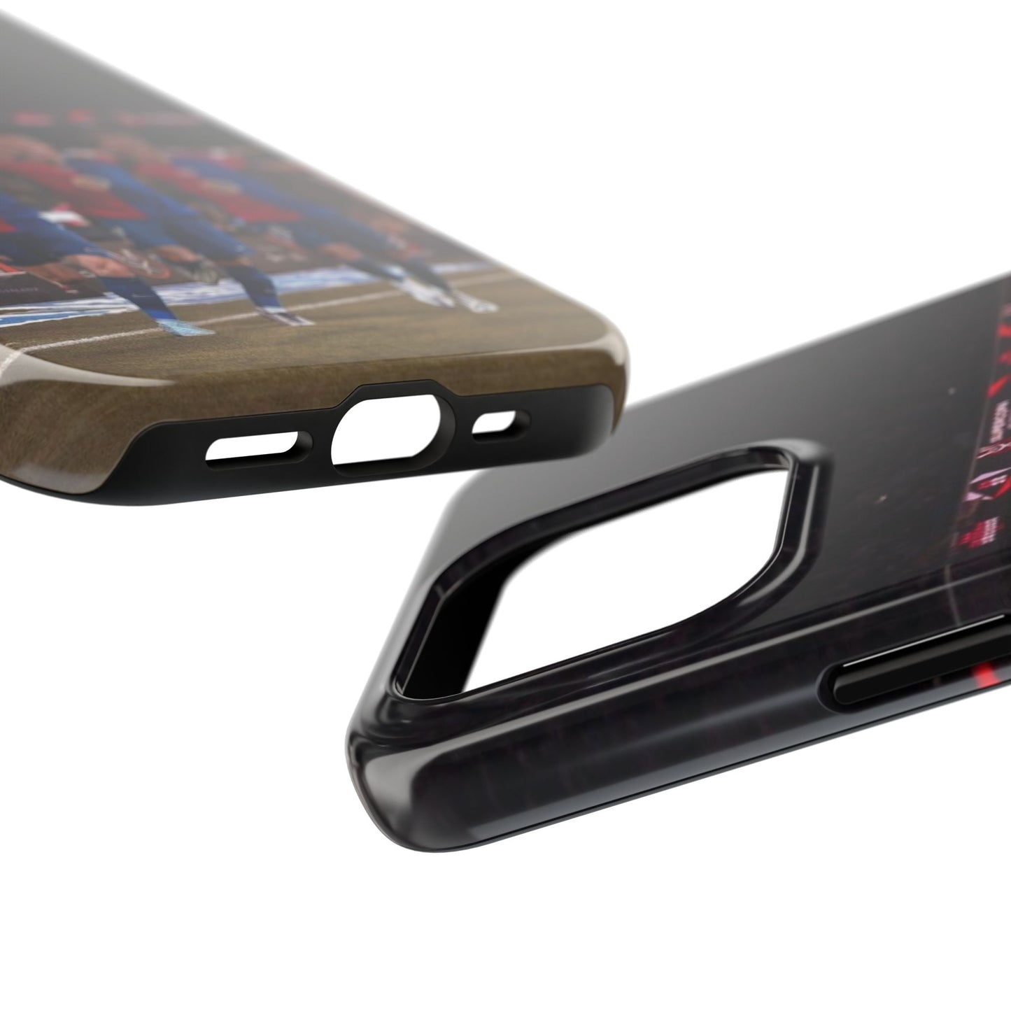 Lewandowski, Raphinha, Lamine Yamal Soccer Team Tough Phone Case - Durable Protection for Fans!