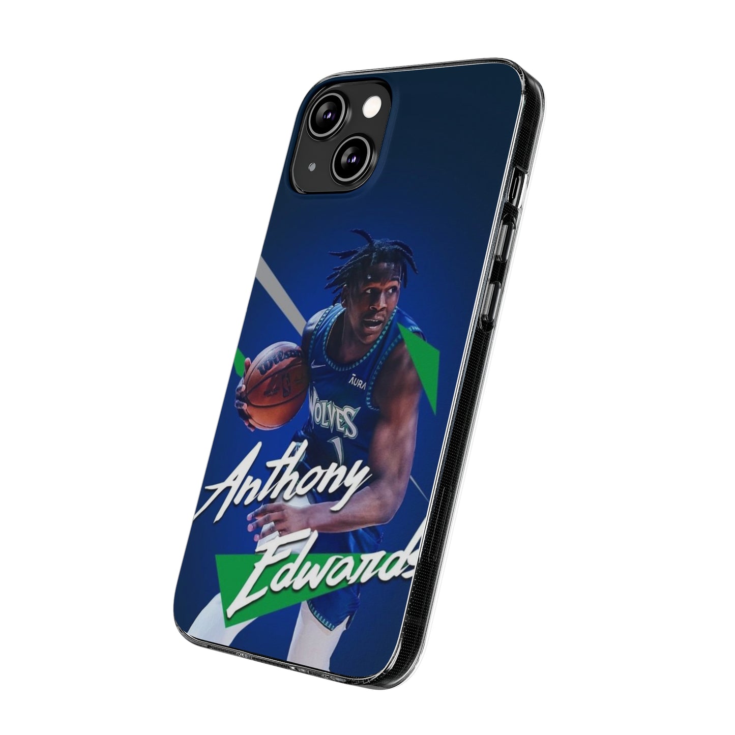 Anthony Edwards Soft Phone Case - Basketball Fan Accessory