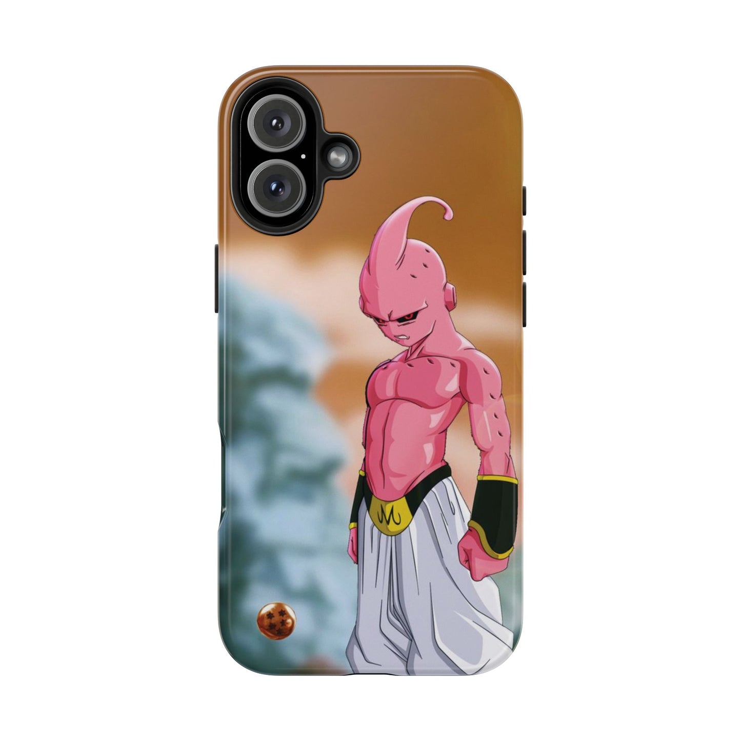 Majin Buu Fierce Dragon Ball Tough Phone Case - Majin Buu Design