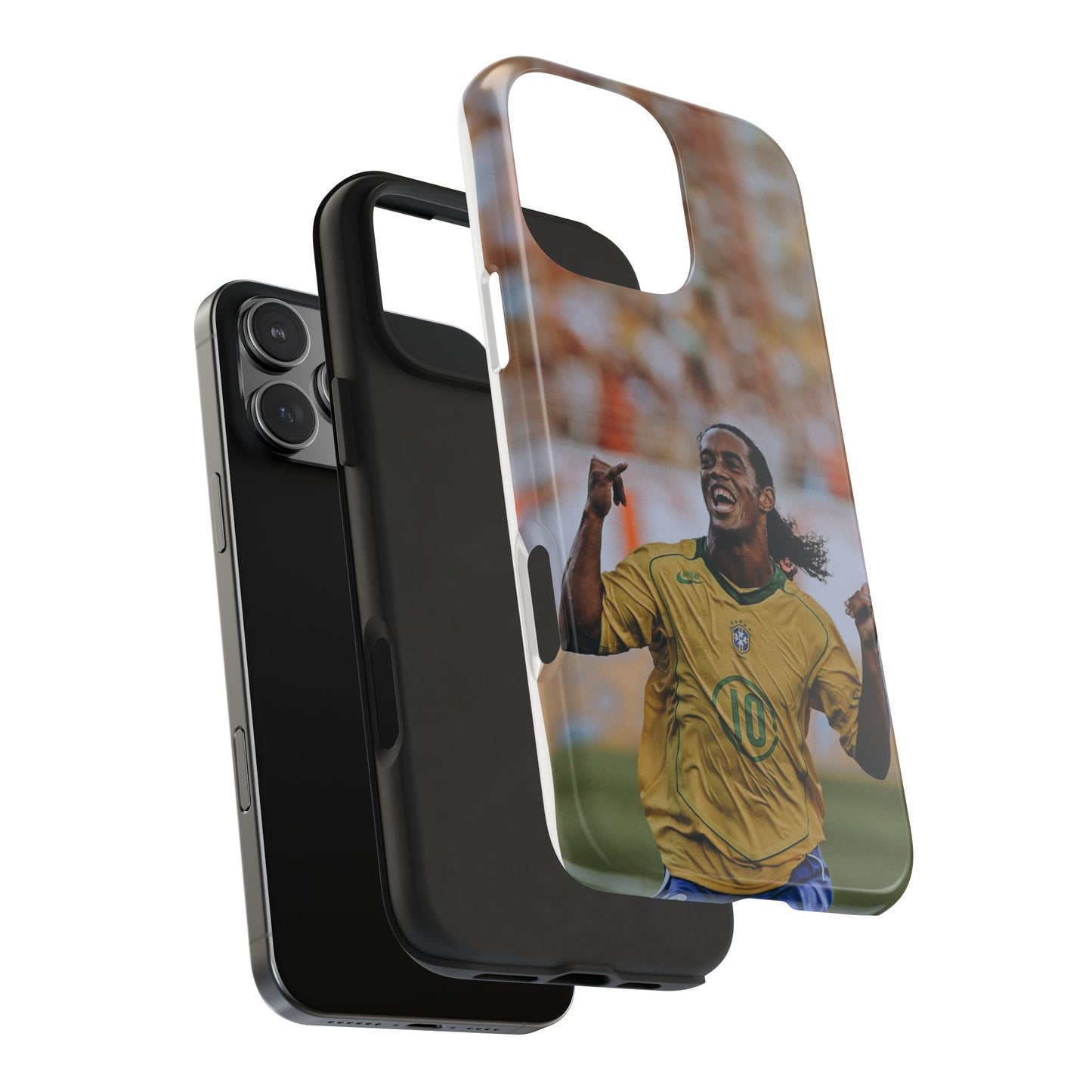 Ronaldinho Soccer Fan Tough Phone Cases - Celebration Design