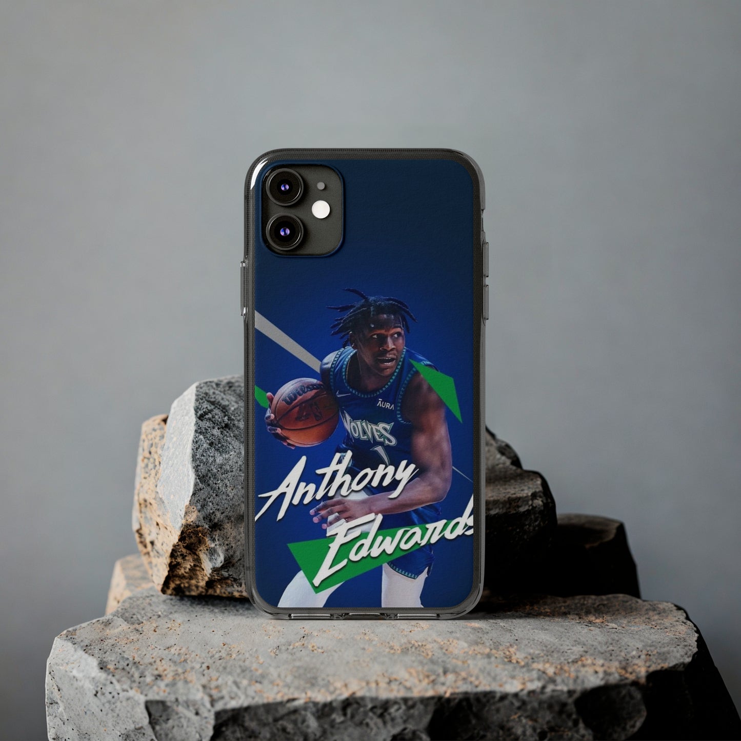Anthony Edwards Soft Phone Case - Basketball Fan Accessory