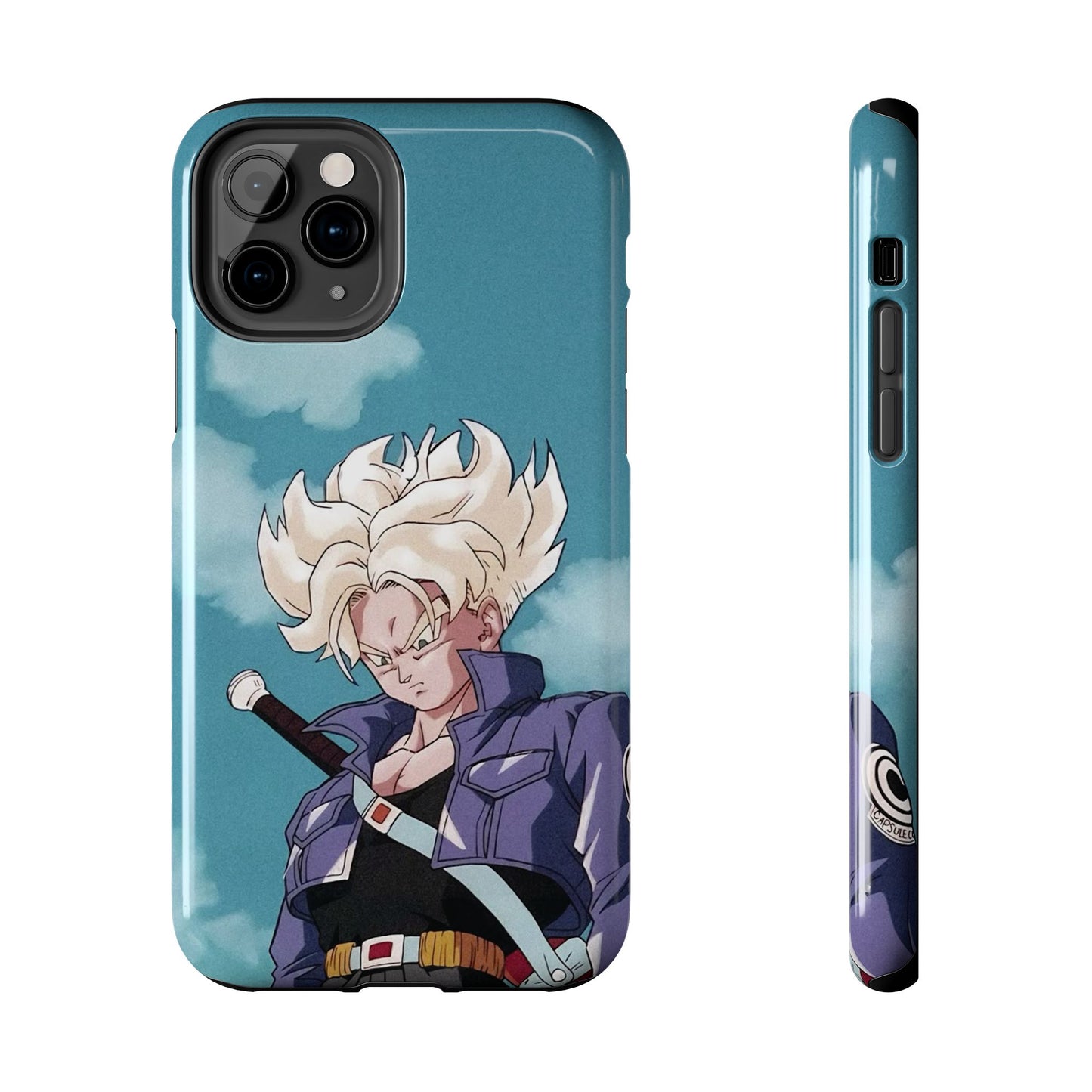 Trunks Dragon Ball Z Tough Phone Case - Trunks Design for Anime Fans