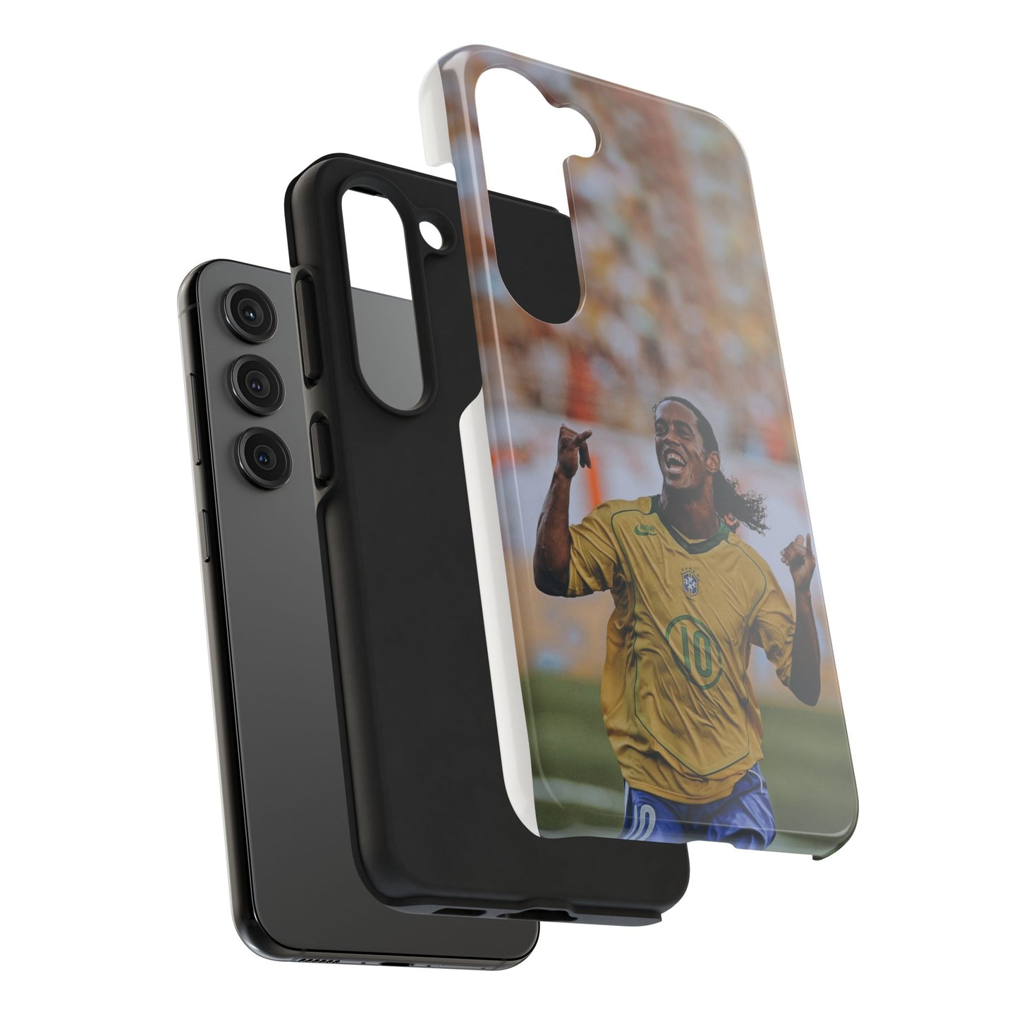 Ronaldinho Soccer Fan Tough Phone Cases - Celebration Design