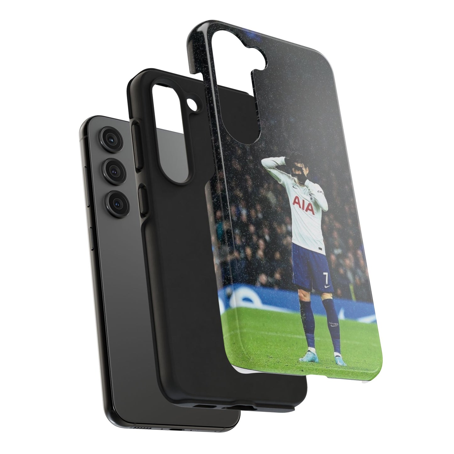 Son Heung-min Personalized Tough Phone Case for Soccer Fans - Stylish and Durable Design