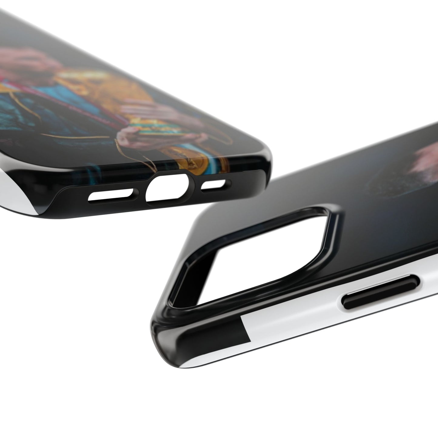 Messi World Cup Champion Tough Phone Case - Messi Trophy Design