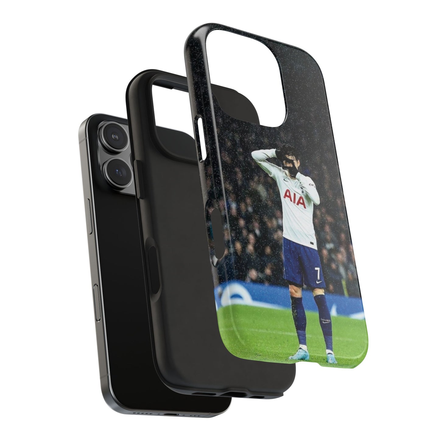 Son Heung-min Personalized Tough Phone Case for Soccer Fans - Stylish and Durable Design