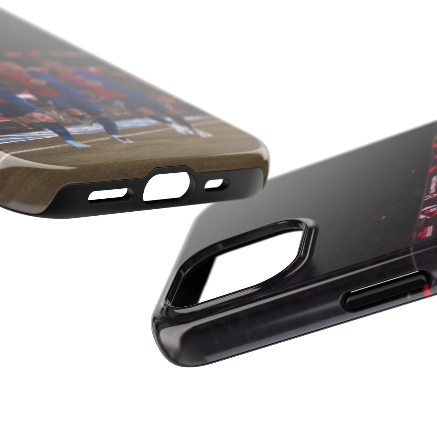 Lewandowski, Raphinha, Lamine Yamal Soccer Team Tough Phone Case - Durable Protection for Fans!