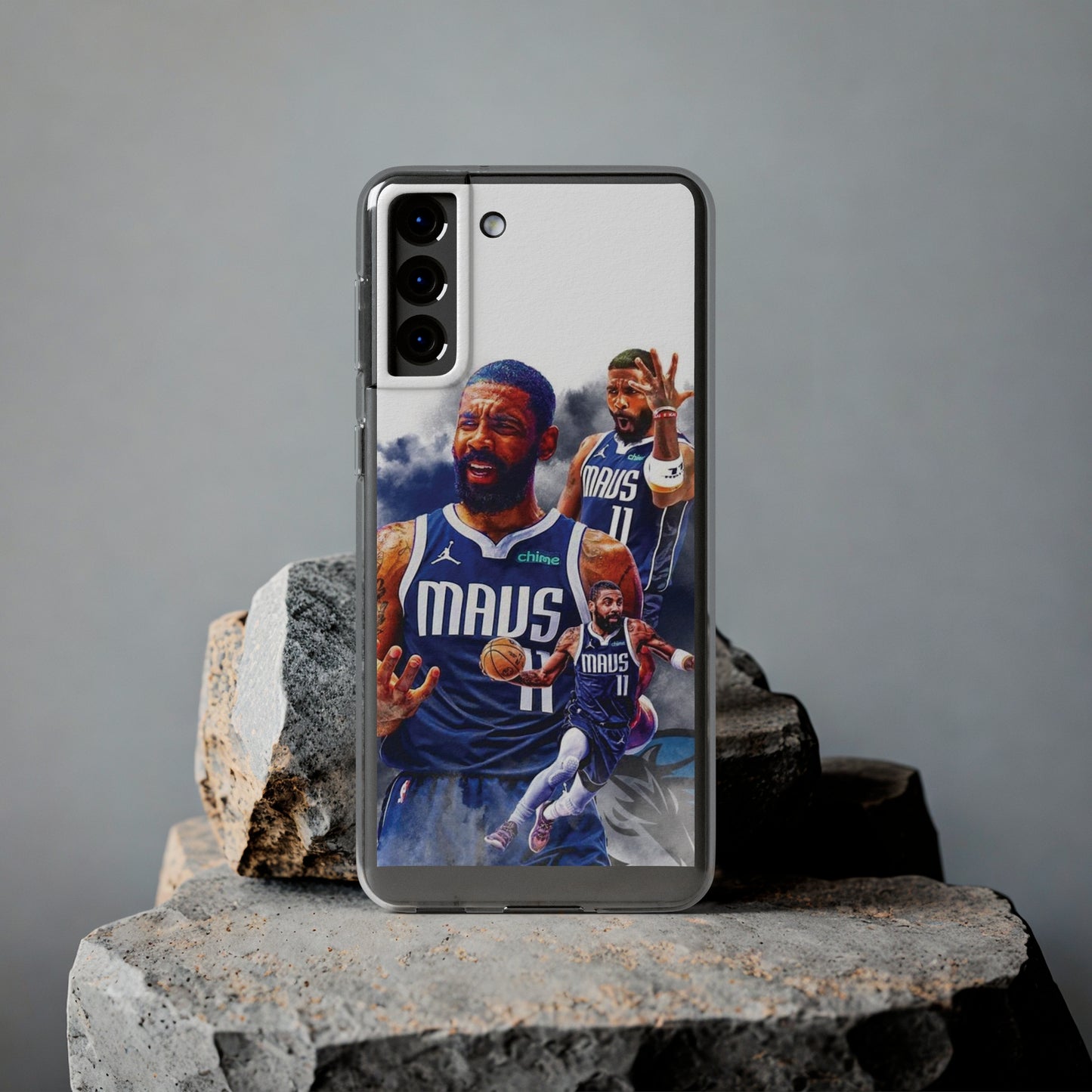 Kyrie Ivring Soft Phone Case with Basketball Theme - Perfect for Sports Fans