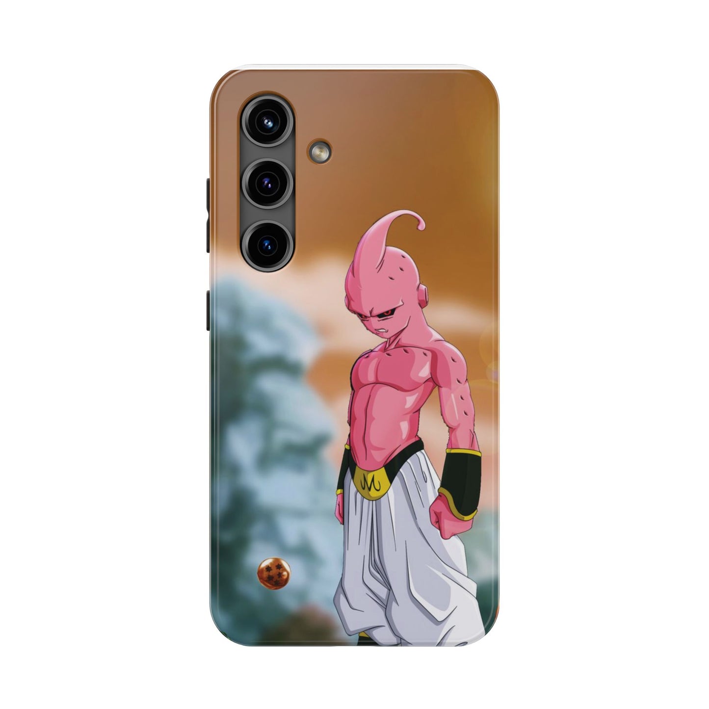 Majin Buu Fierce Dragon Ball Tough Phone Case - Majin Buu Design