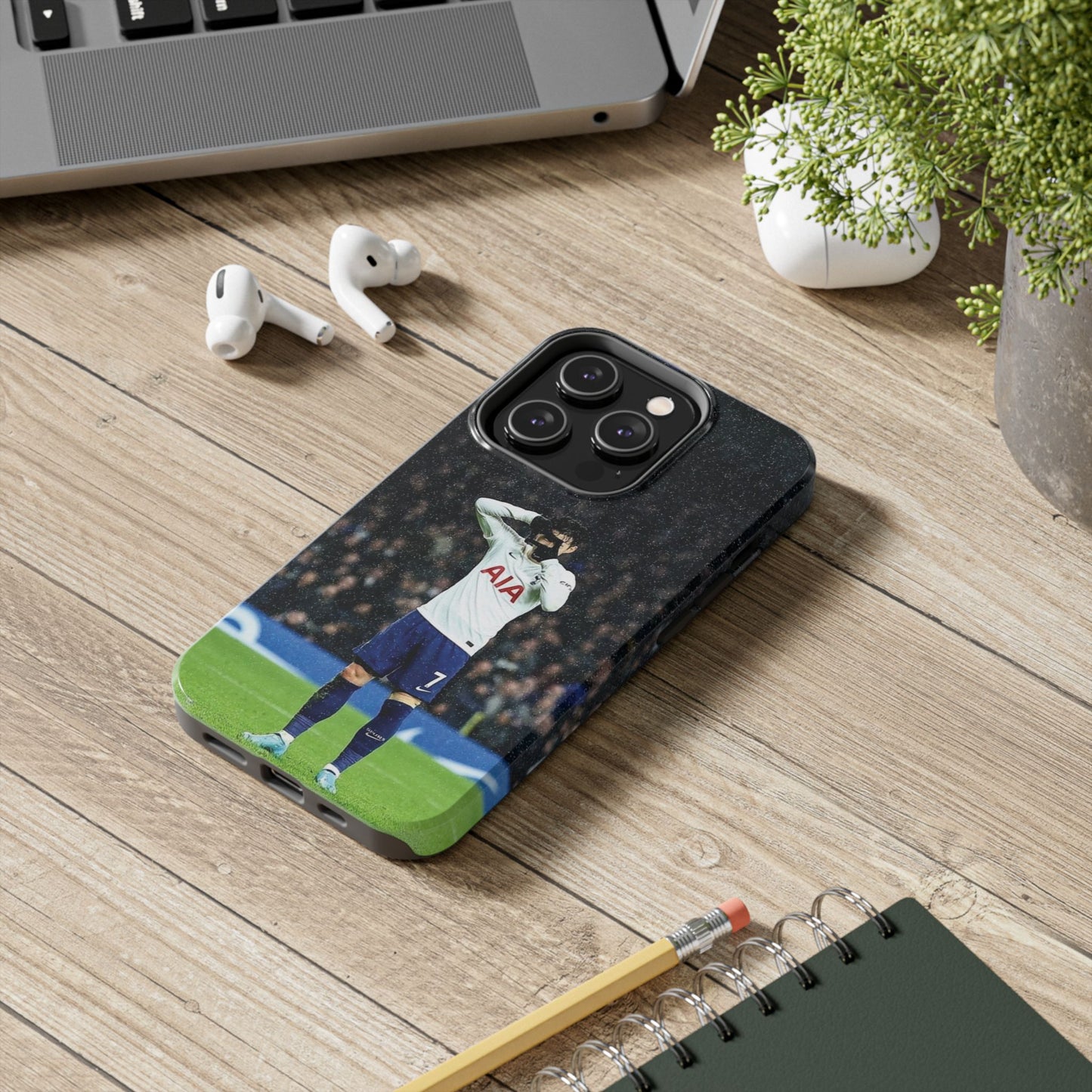 Son Heung-min Personalized Tough Phone Case for Soccer Fans - Stylish and Durable Design