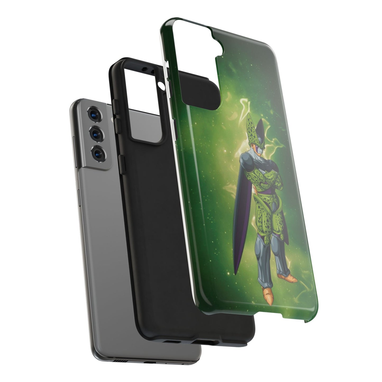 Cell Dragon Ball Z Tough Phone Case - Cell Character Design