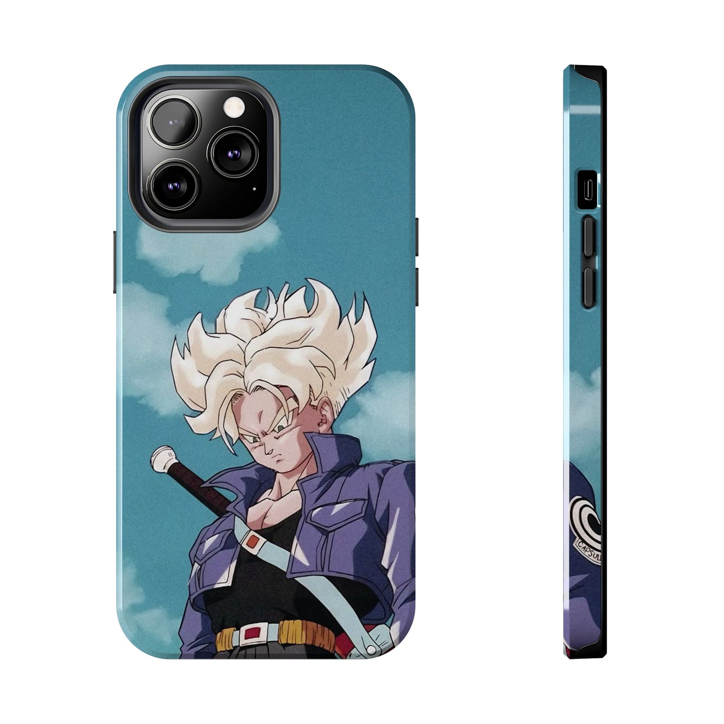 Trunks Dragon Ball Z Tough Phone Case - Trunks Design for Anime Fans