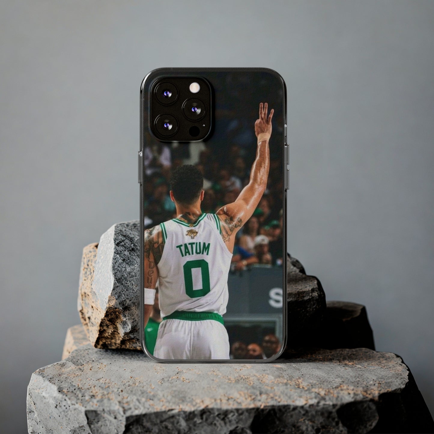 Jayson Tatum Soft Phone Case - Basketball Fan Design with Tatum #0