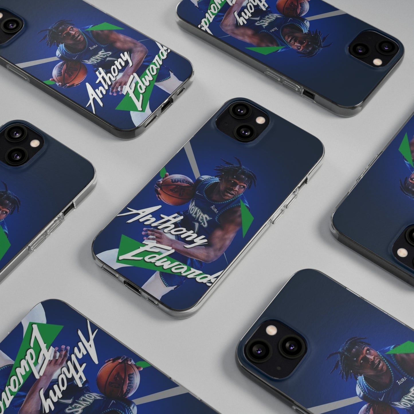 Anthony Edwards Soft Phone Case - Basketball Fan Accessory