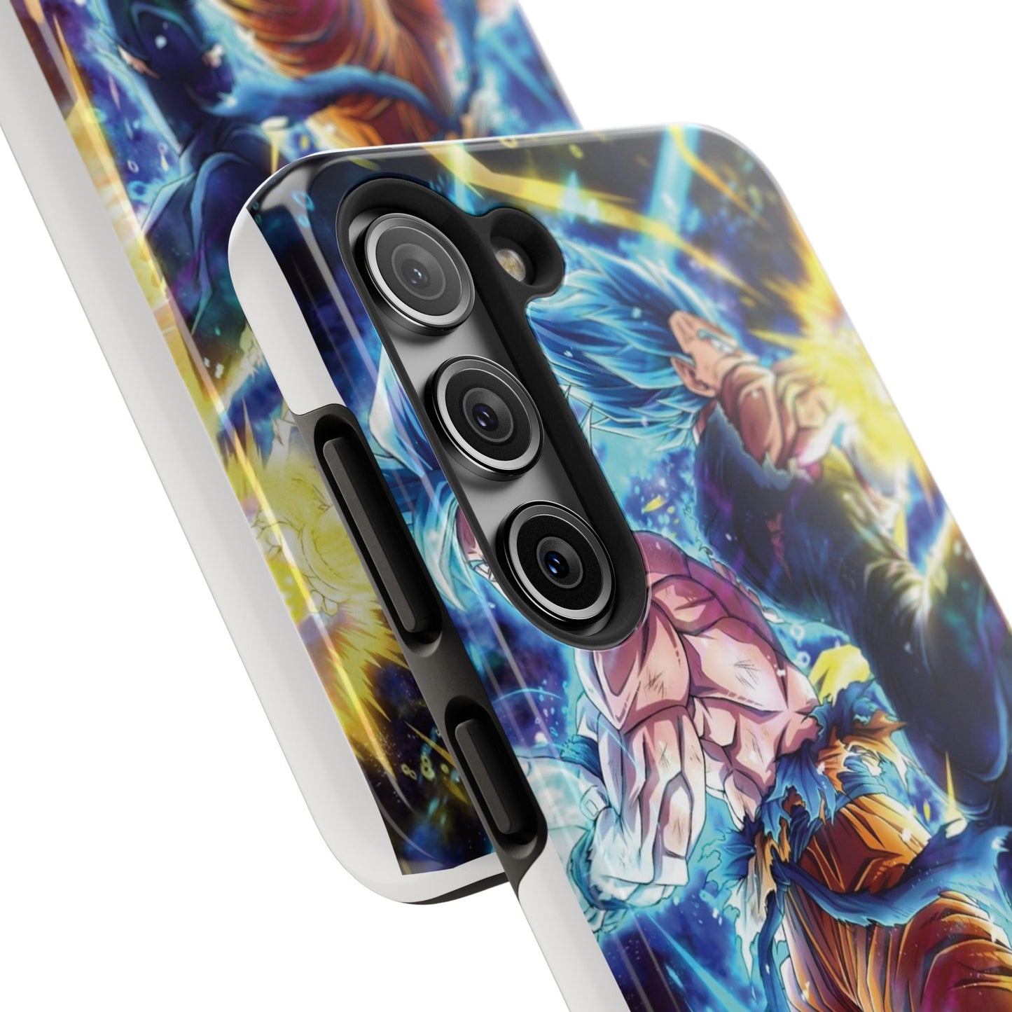 Goku Vegeta Dragon Ball Super Tough Phone Case - Vibrant Anime Character Design