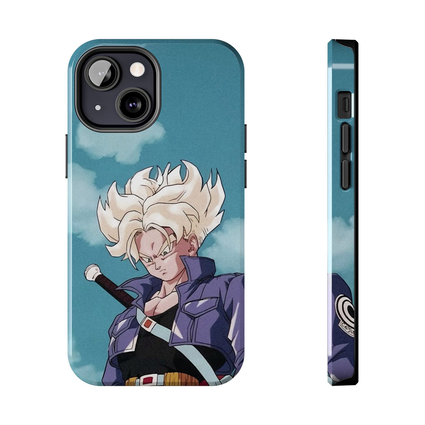 Trunks Dragon Ball Z Tough Phone Case - Trunks Design for Anime Fans