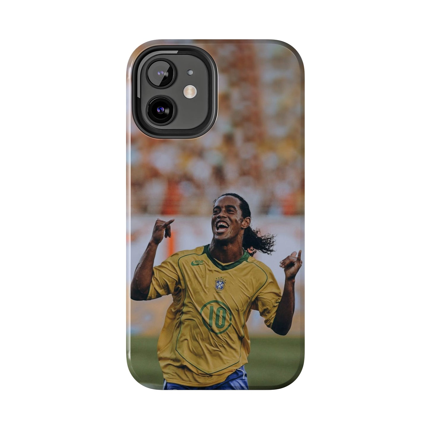 Ronaldinho Soccer Fan Tough Phone Cases - Celebration Design