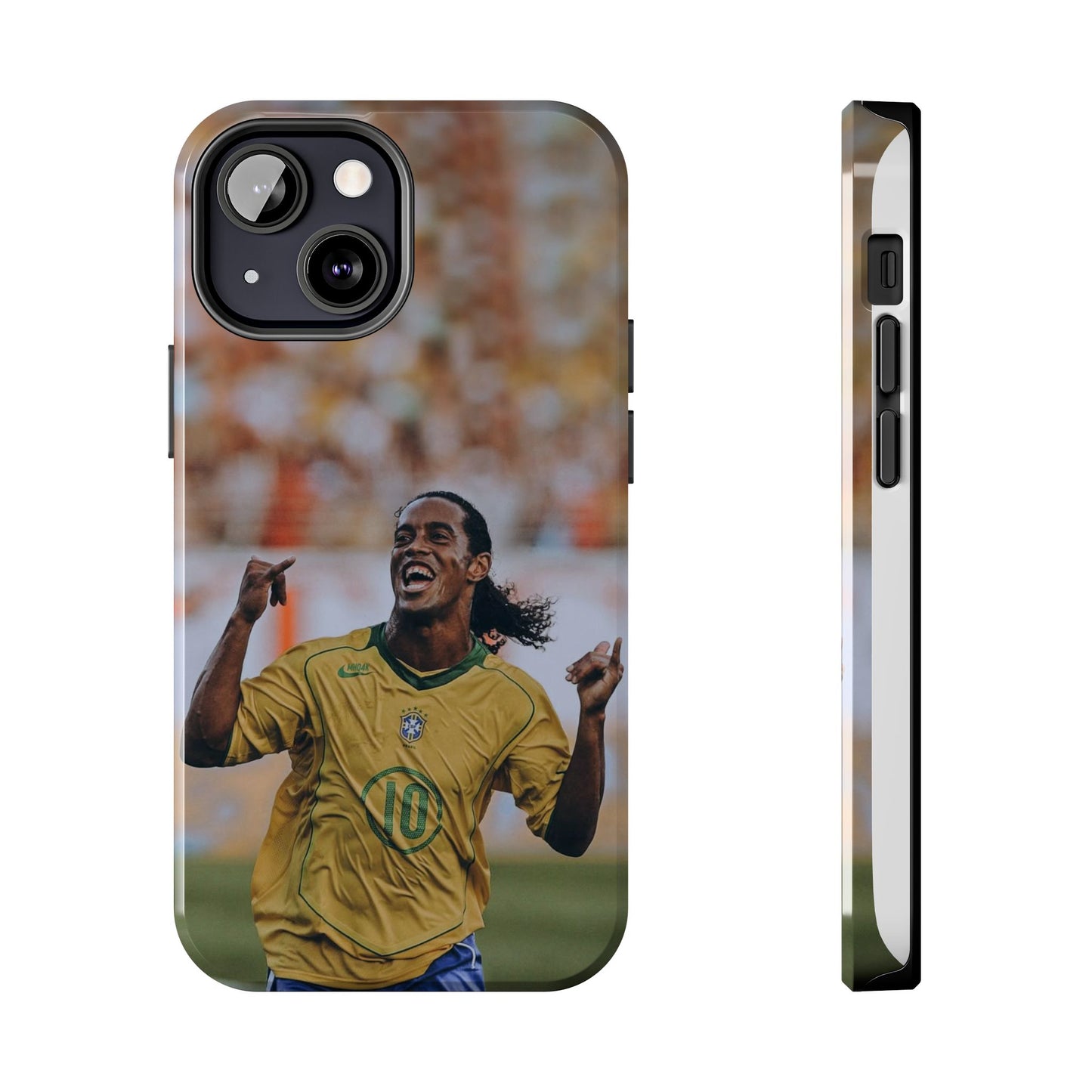 Ronaldinho Soccer Fan Tough Phone Cases - Celebration Design