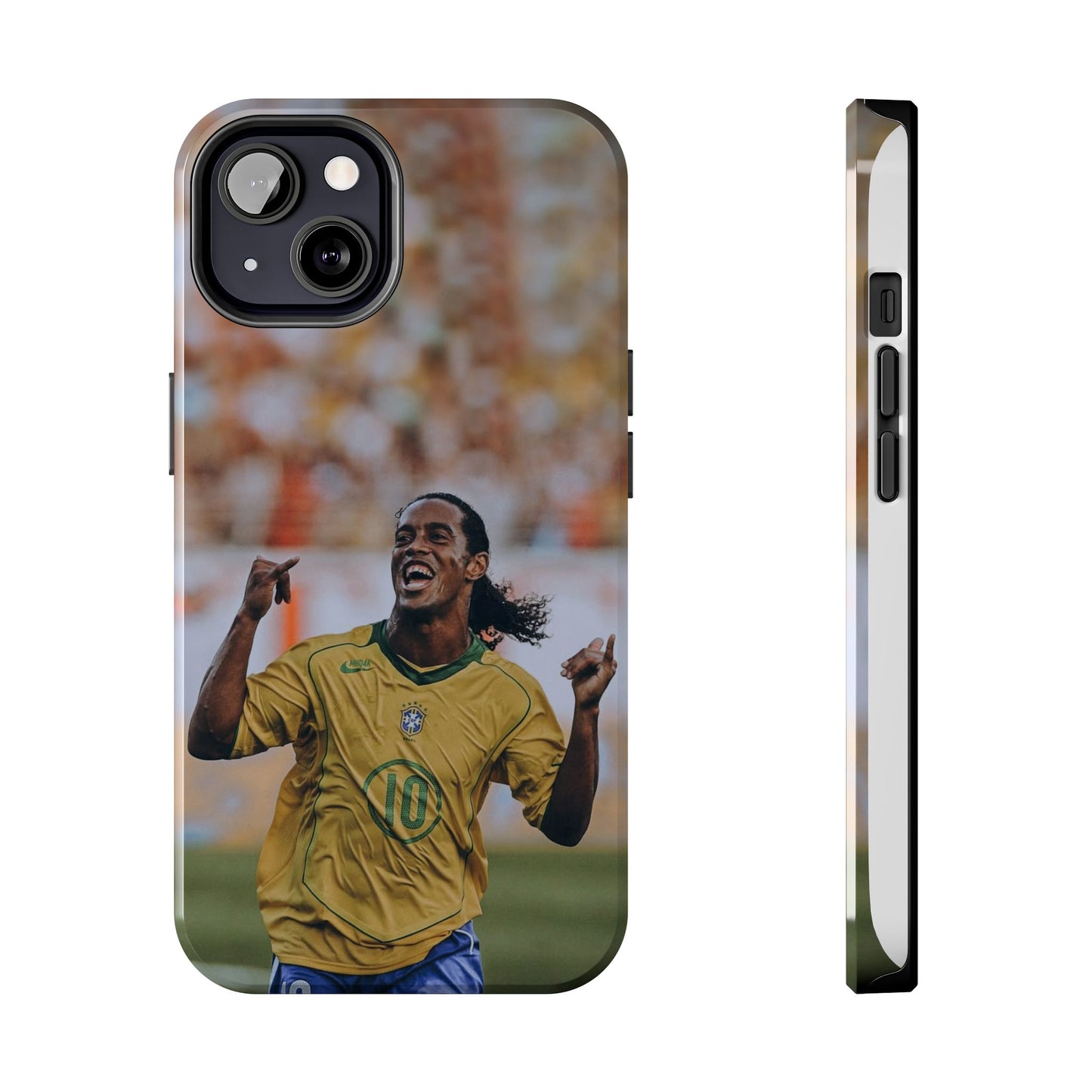 Ronaldinho Soccer Fan Tough Phone Cases - Celebration Design