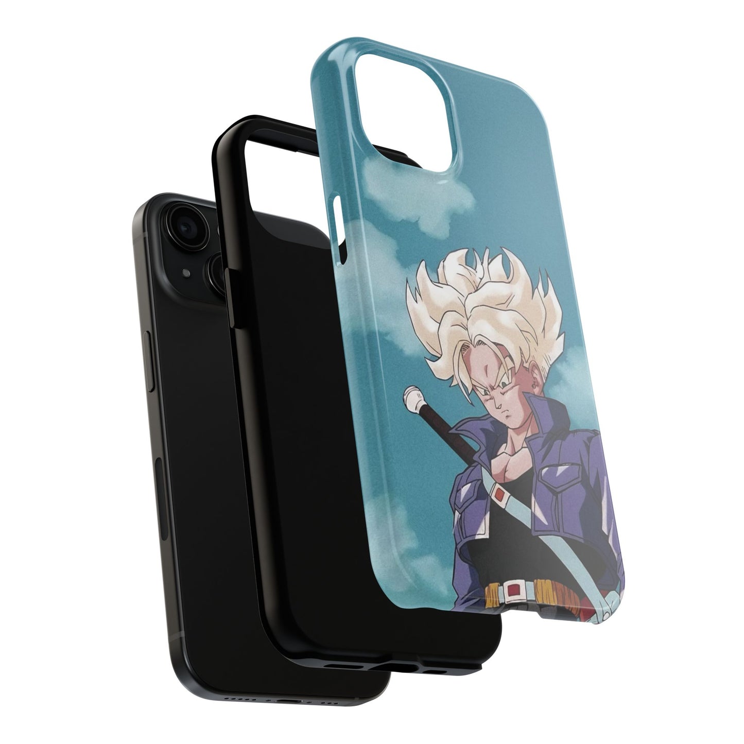 Trunks Dragon Ball Z Tough Phone Case - Trunks Design for Anime Fans